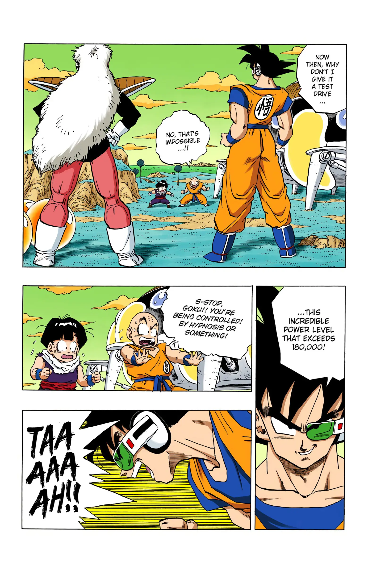 DBZ Frieza Saga Colored Manga, chapter 288, page 8