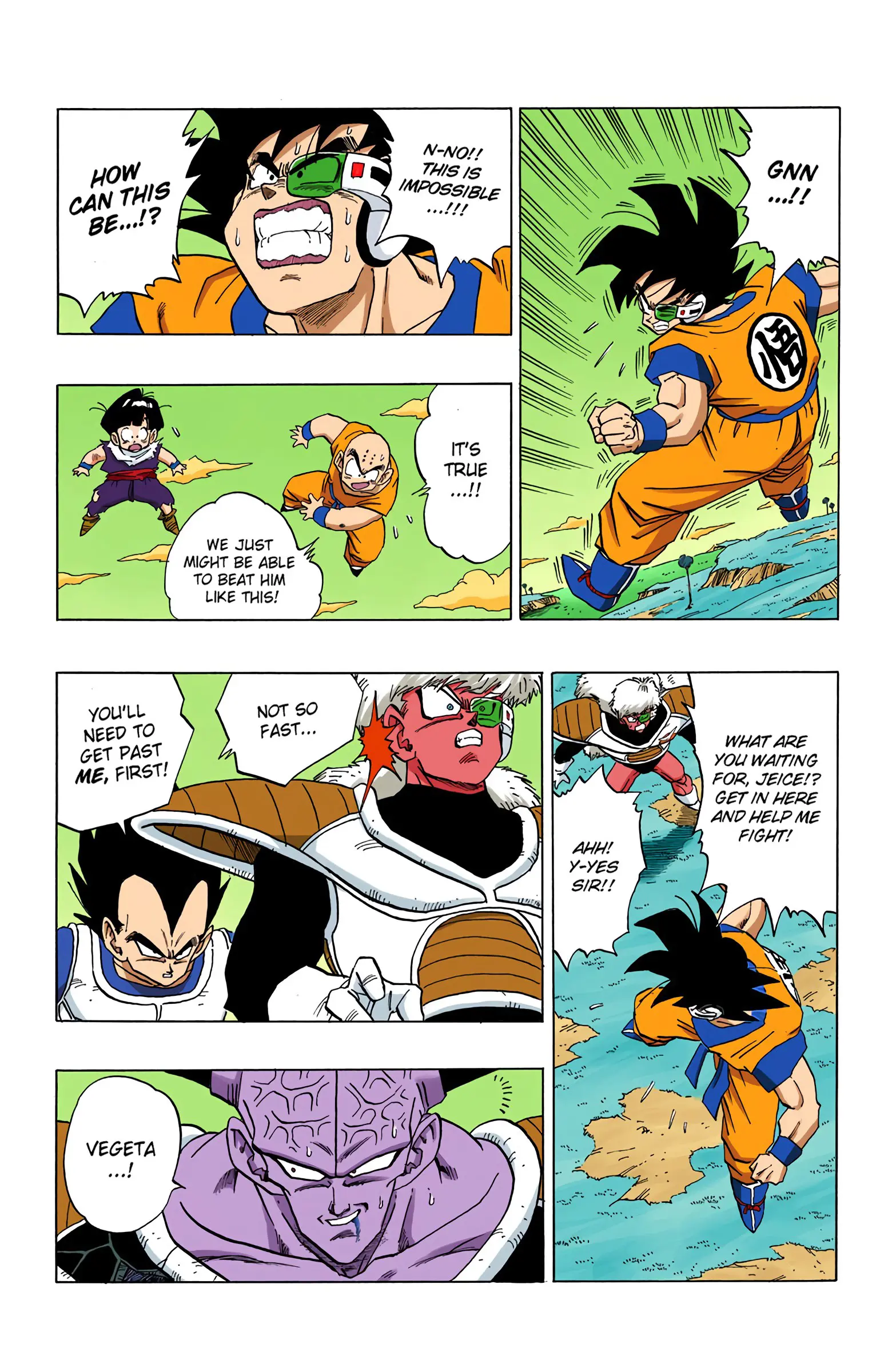 DBZ Frieza Saga Colored Manga, chapter 288, page 15