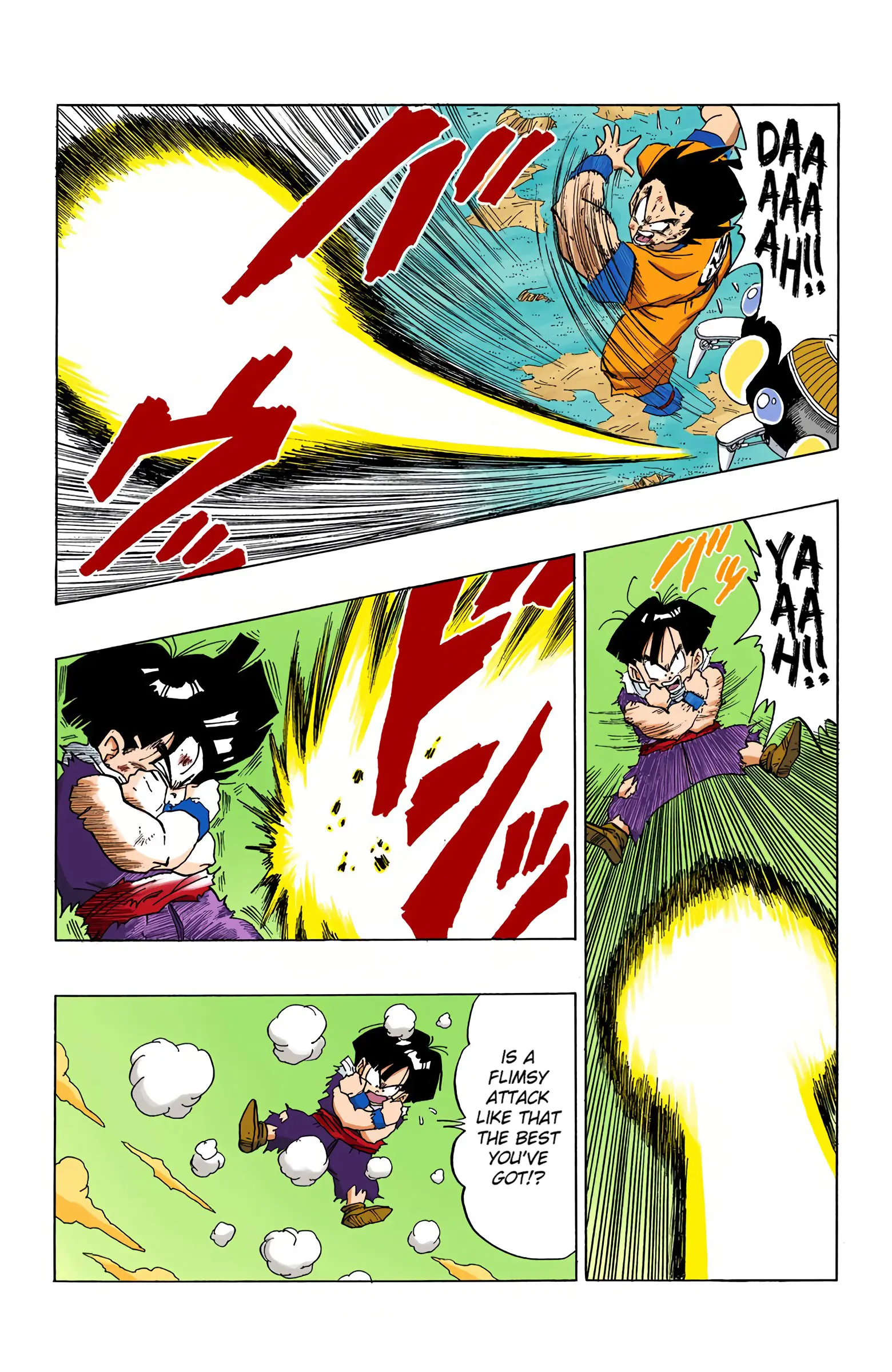 DBZ Frieza Saga Colored Manga, chapter 289, page 3