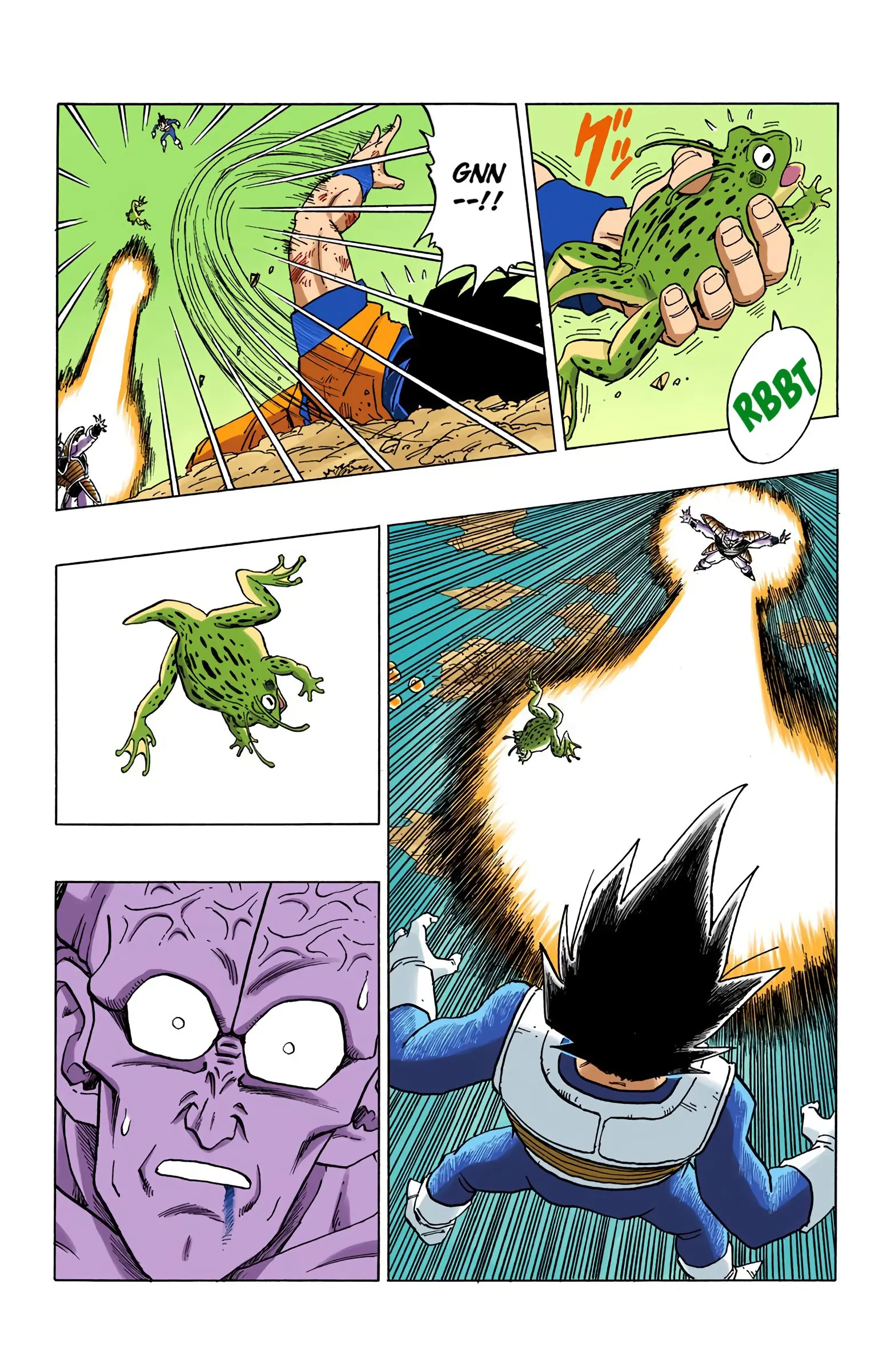 DBZ Frieza Saga Colored Manga, chapter 290, page 9
