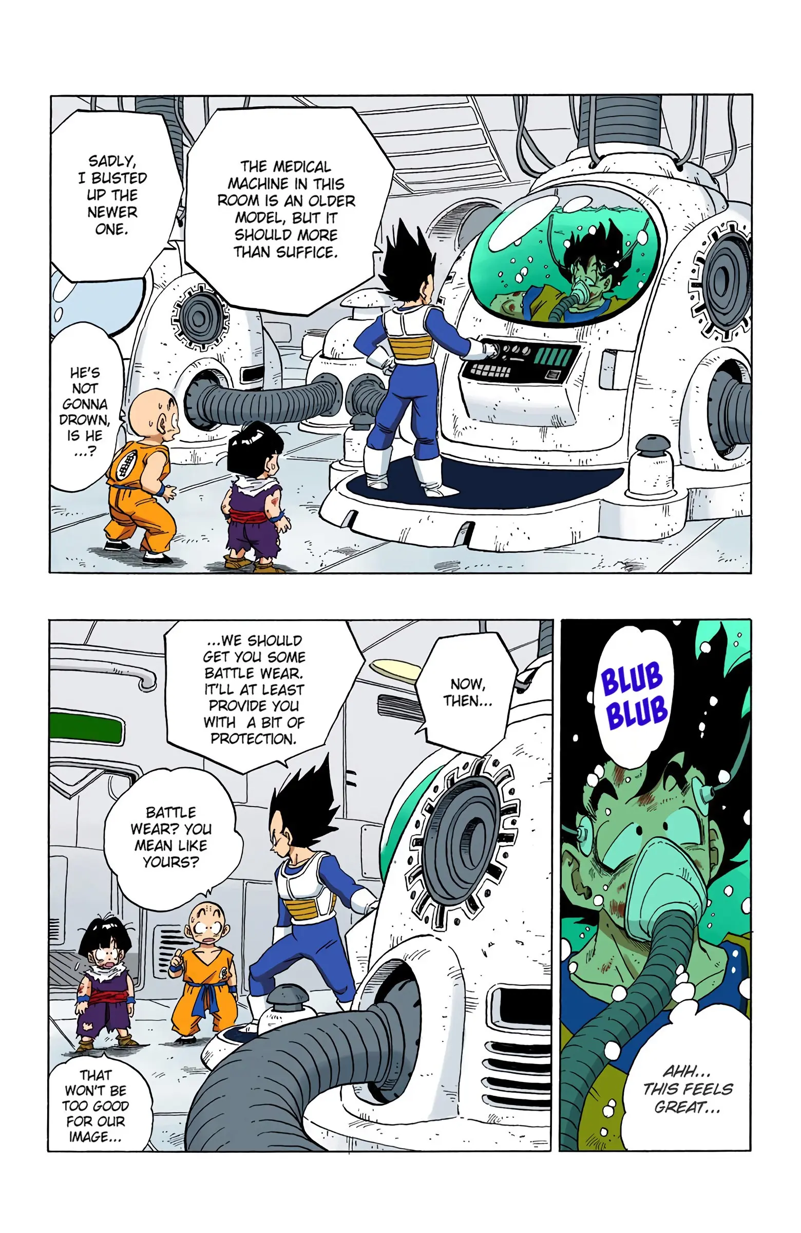 DBZ Frieza Saga Colored Manga, chapter 290, page 15