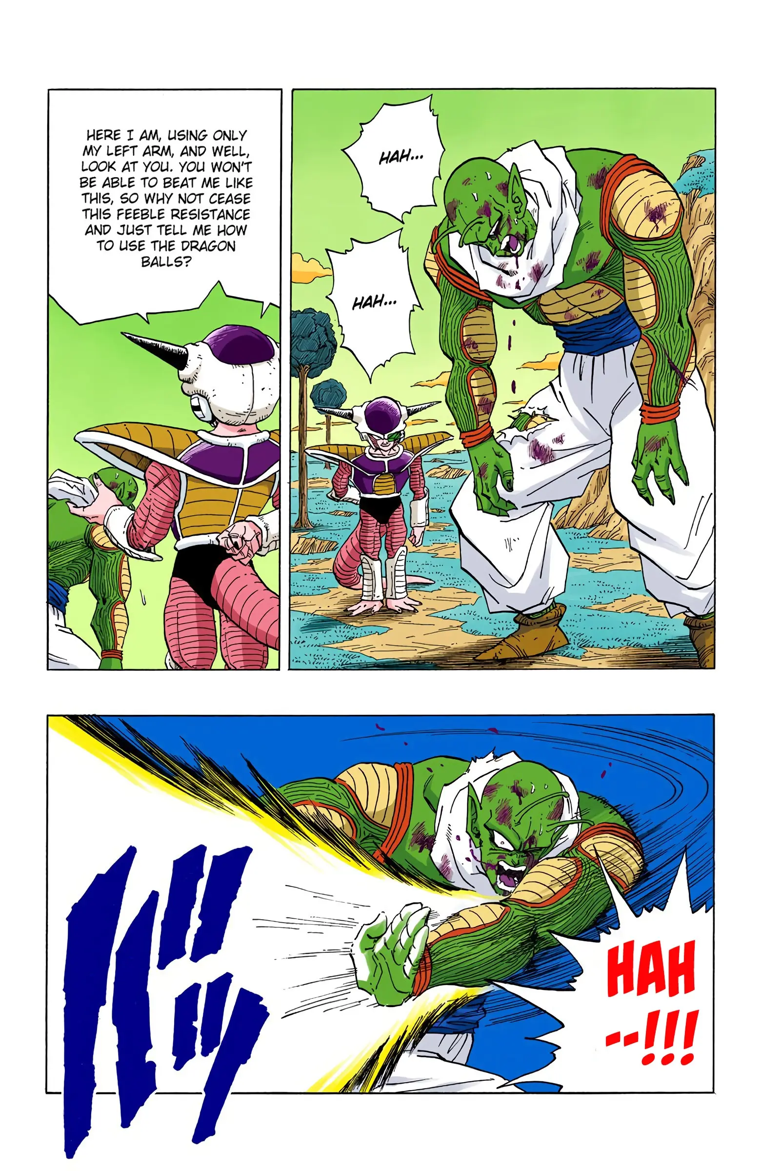 DBZ Frieza Saga Colored Manga, chapter 291, page 5