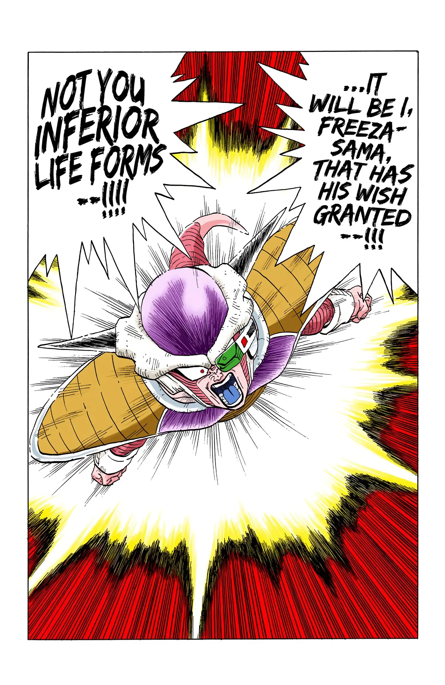 DBZ Frieza Saga Colored Manga, chapter 291, page 11