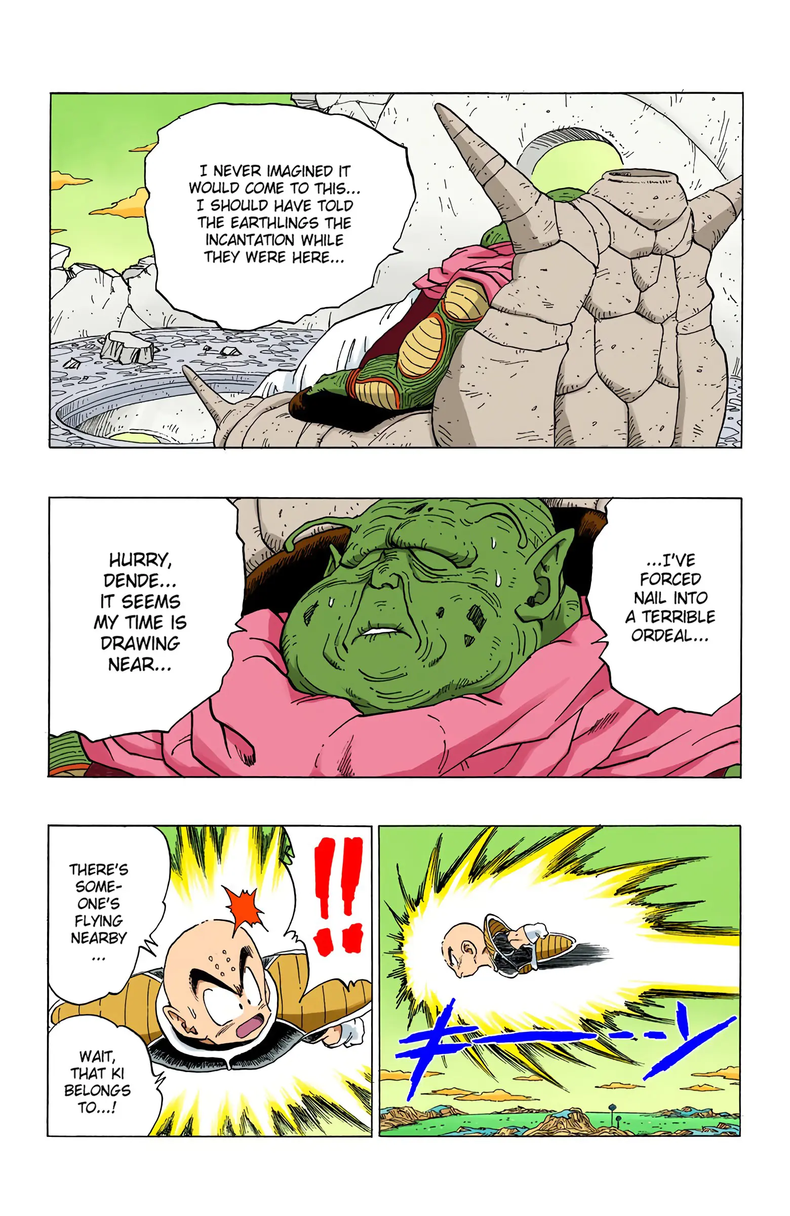 DBZ Frieza Saga Colored Manga, chapter 291, page 13