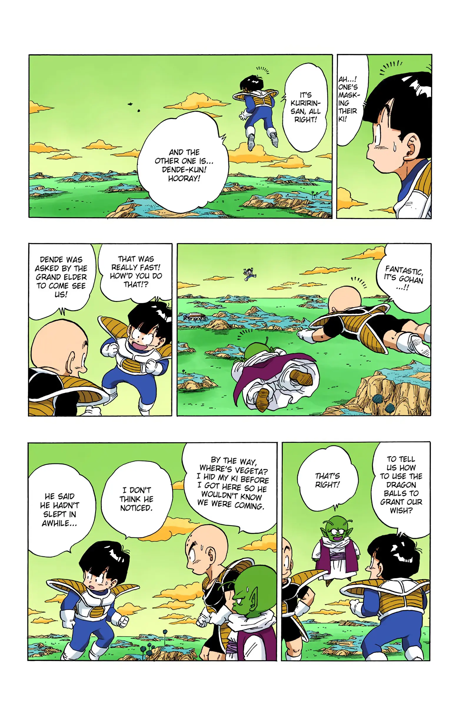 DBZ Frieza Saga Colored Manga, chapter 292, page 4