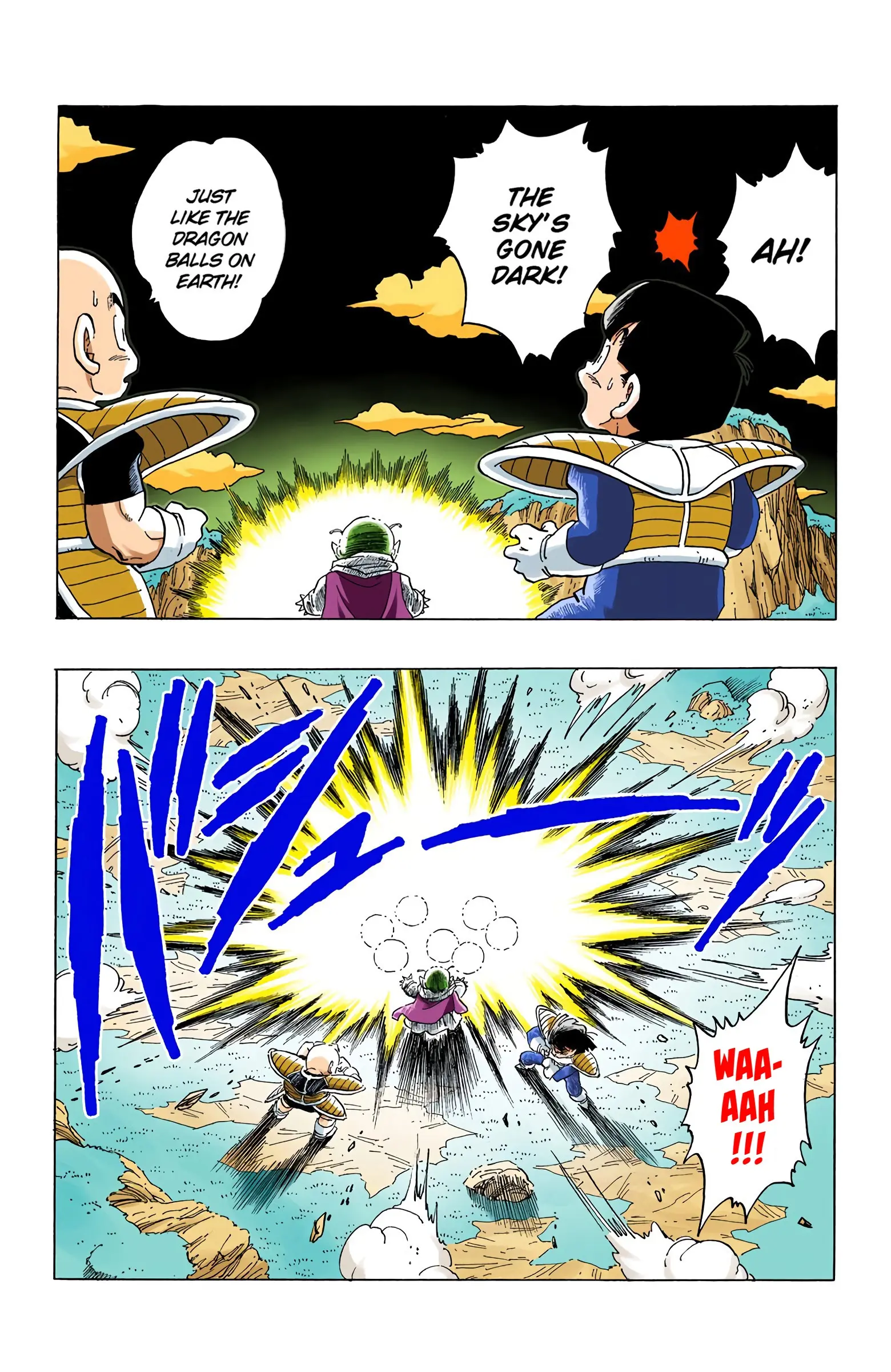 DBZ Frieza Saga Colored Manga, chapter 292, page 9