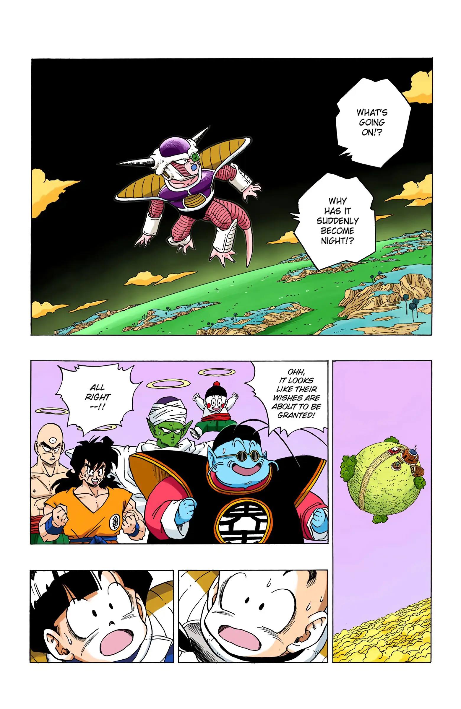 DBZ Frieza Saga Colored Manga, chapter 292, page 11