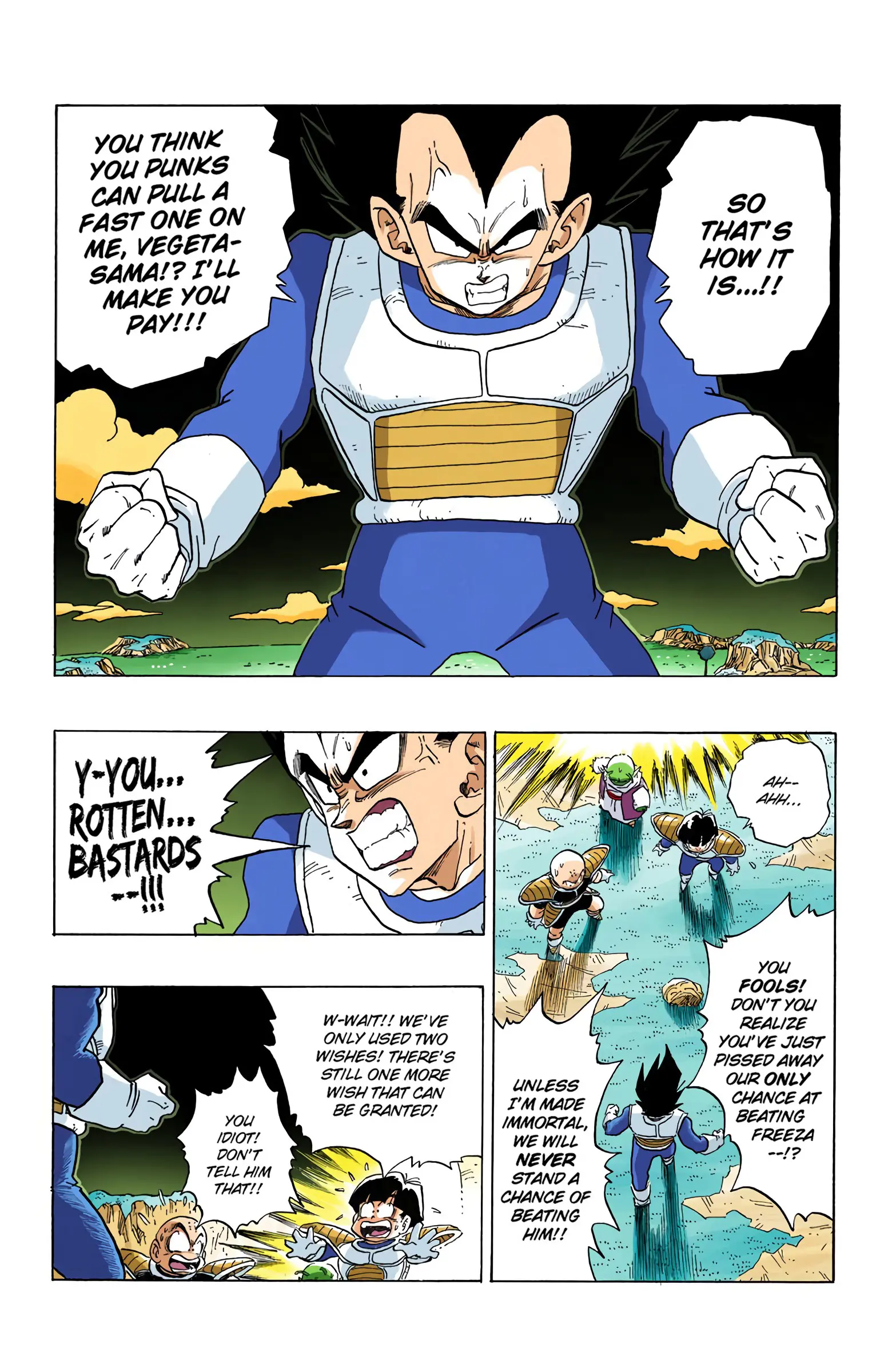 DBZ Frieza Saga Colored Manga, chapter 293, page 13