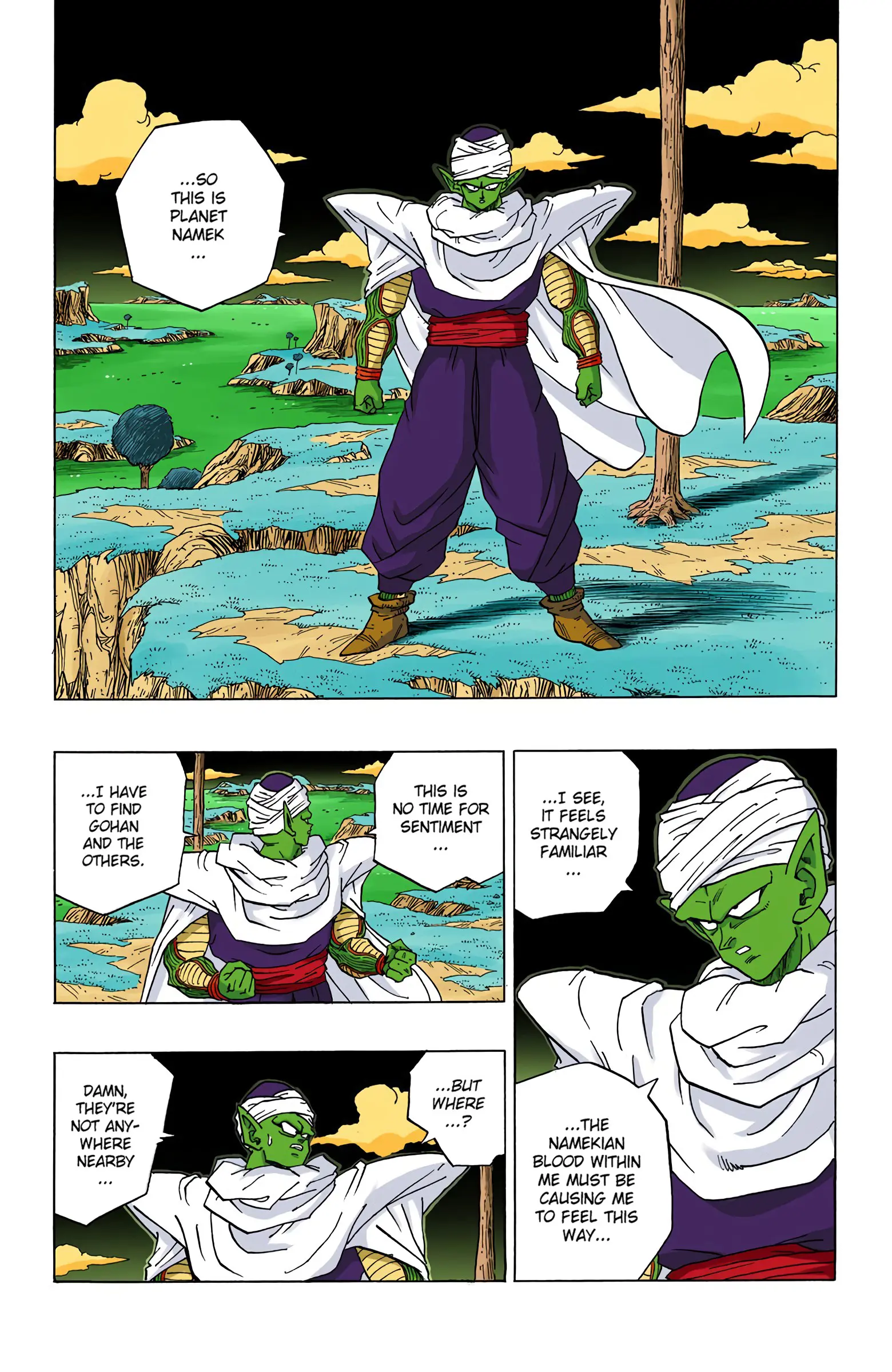 DBZ Frieza Saga Colored Manga, chapter 294, page 3
