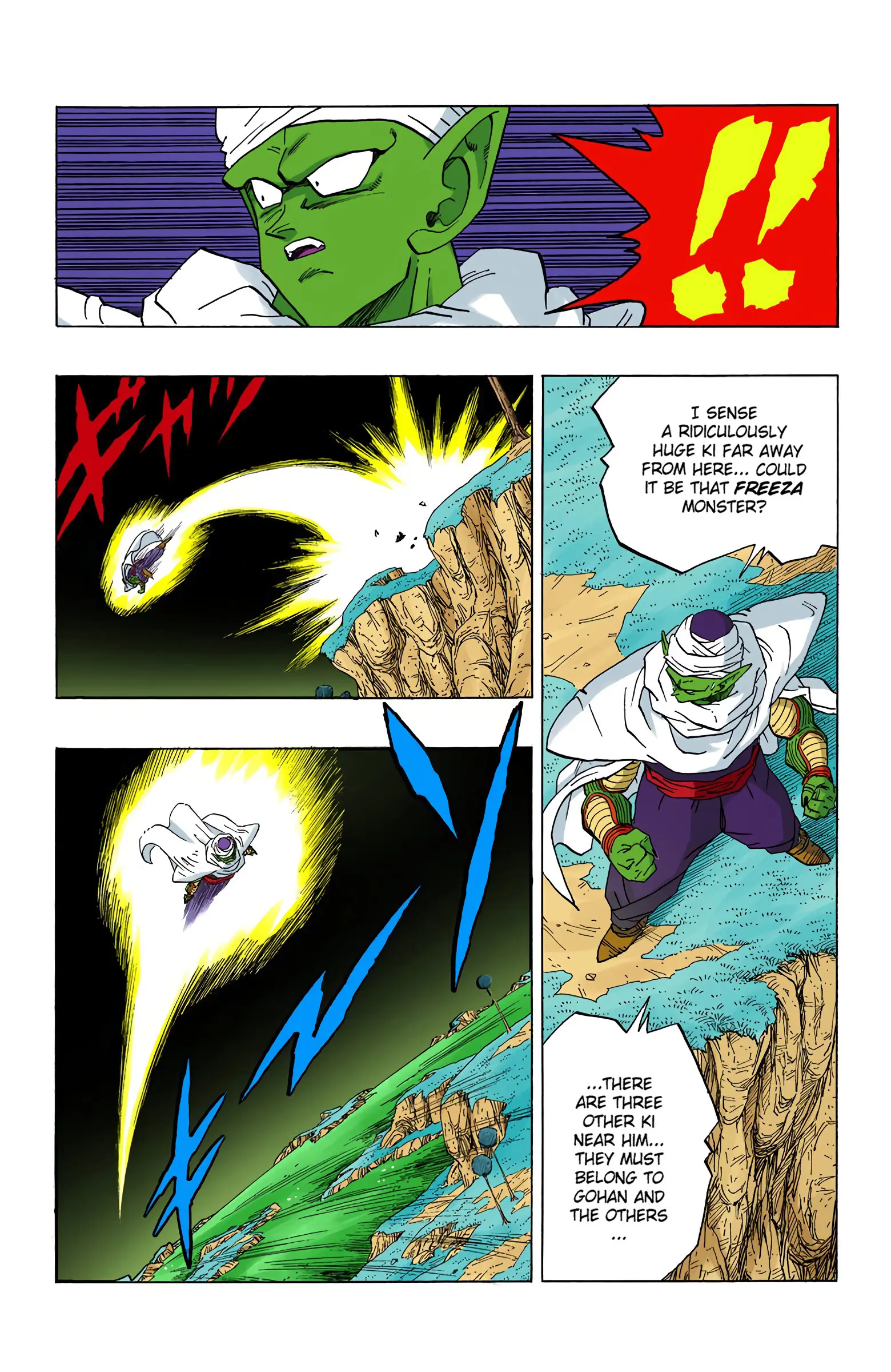 DBZ Frieza Saga Colored Manga, chapter 294, page 4