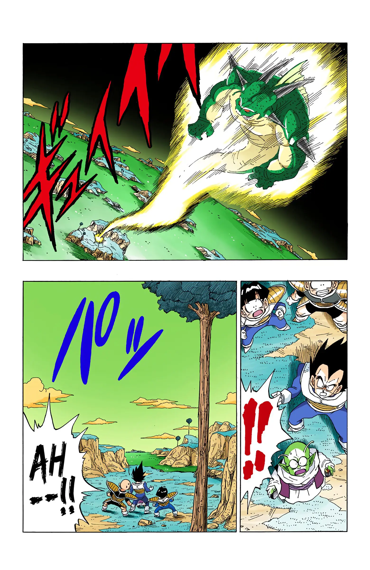 DBZ Frieza Saga Colored Manga, chapter 294, page 7