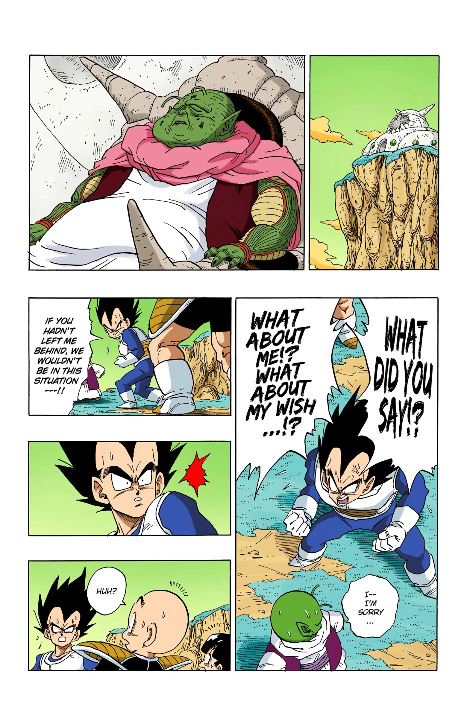 DBZ Frieza Saga Colored Manga, chapter 294, page 9