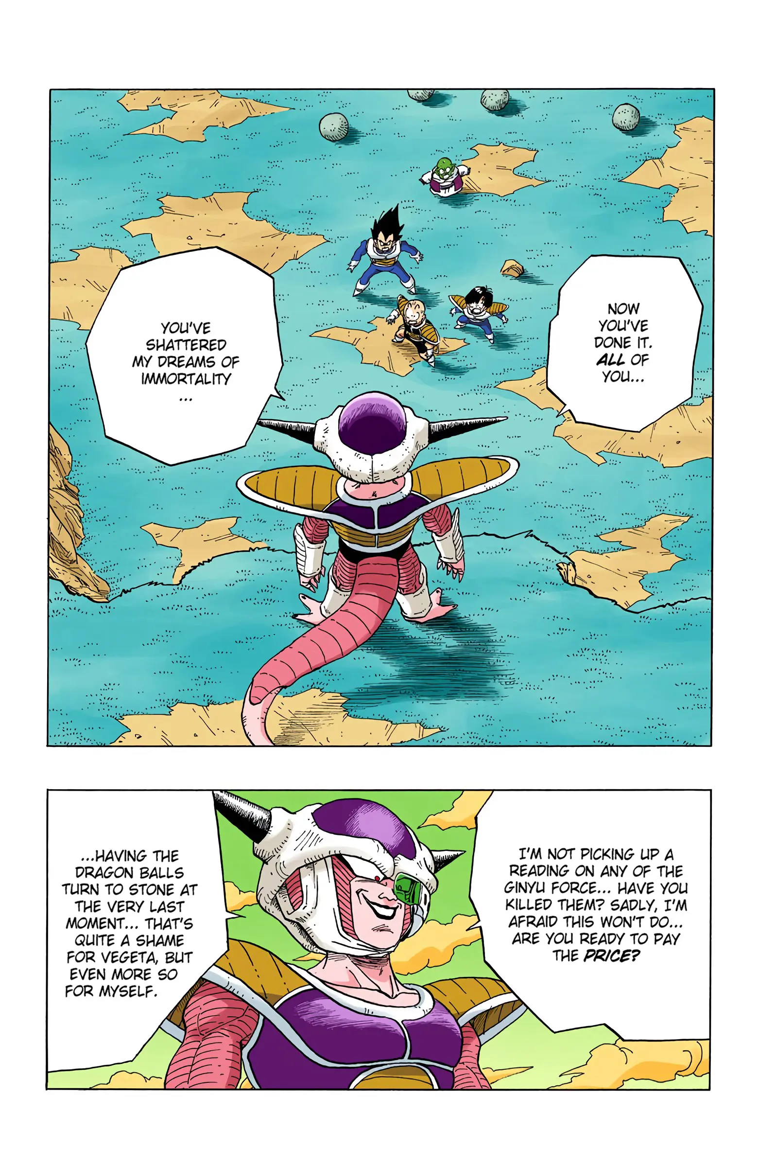 DBZ Frieza Saga Colored Manga, chapter 294, page 11