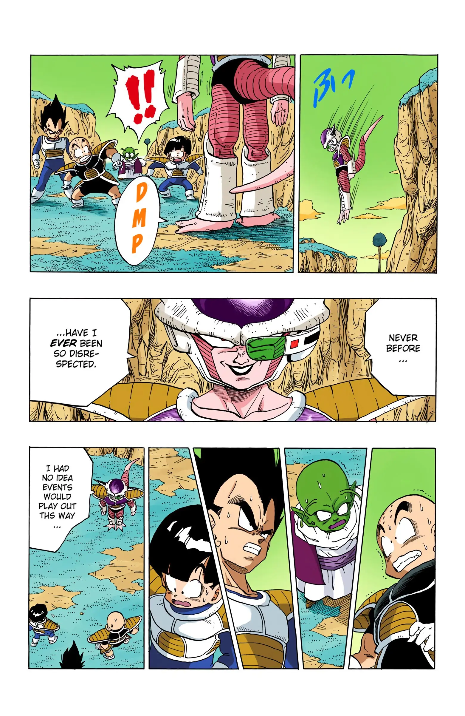 DBZ Frieza Saga Colored Manga, chapter 294, page 12