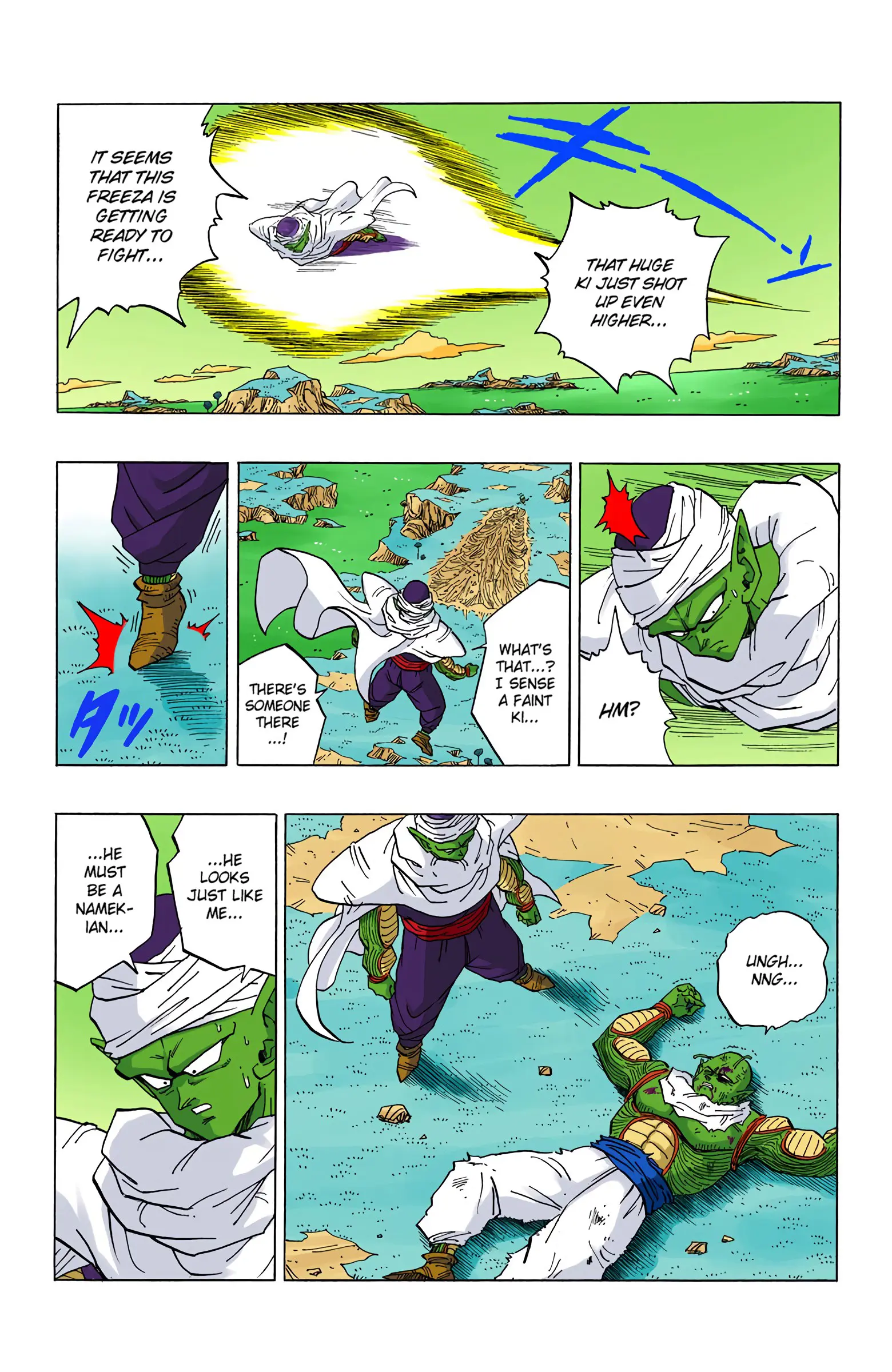 DBZ Frieza Saga Colored Manga, chapter 294, page 16