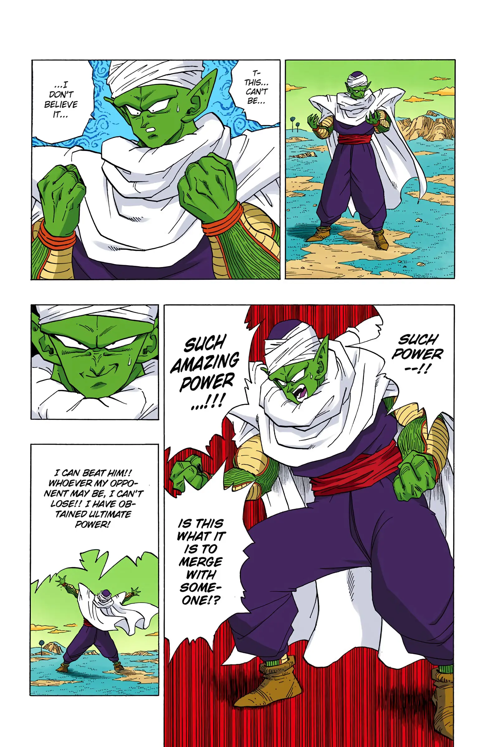 DBZ Frieza Saga Colored Manga, chapter 295, page 7