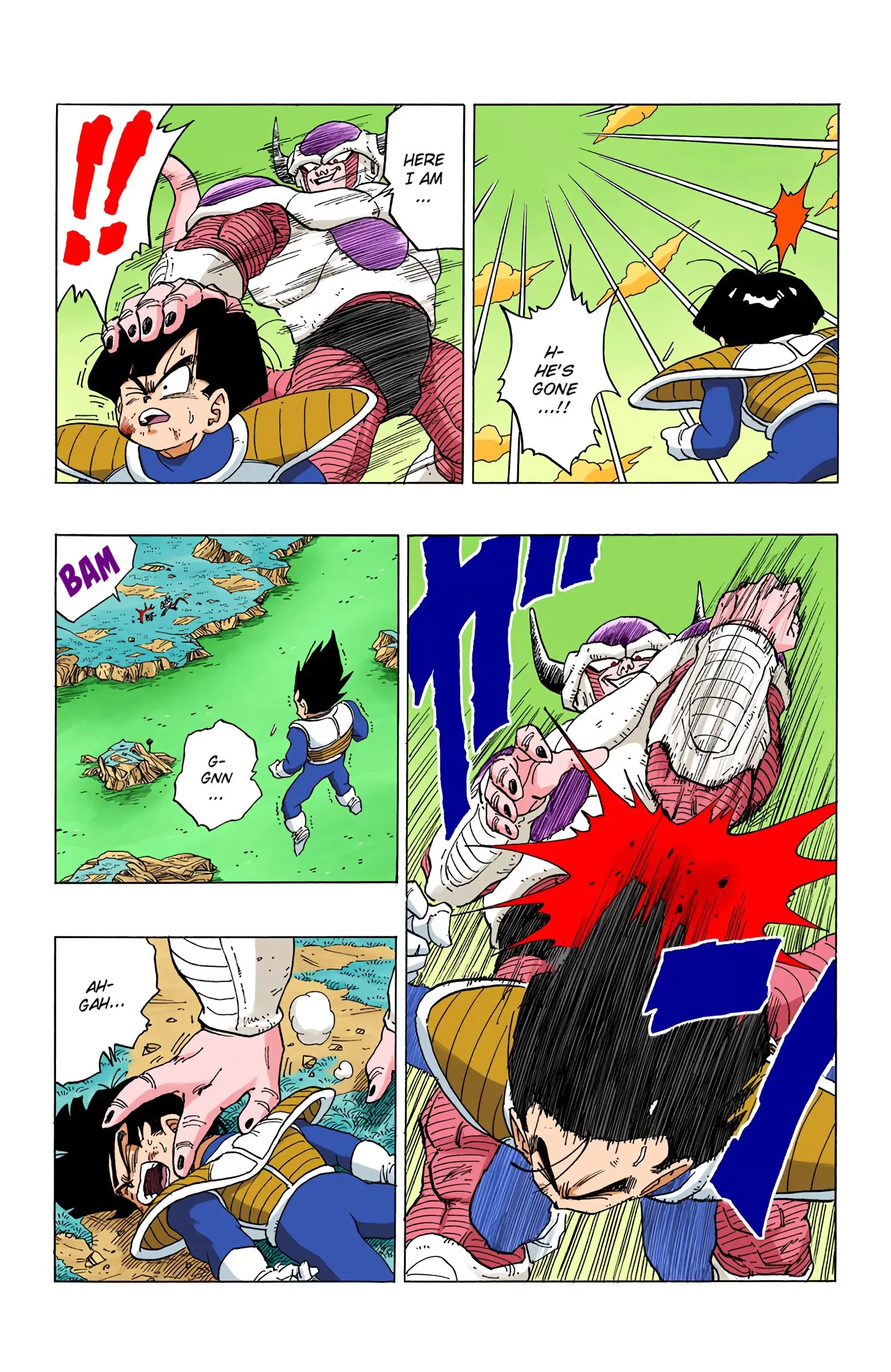 DBZ Frieza Saga Colored Manga, chapter 298, page 14