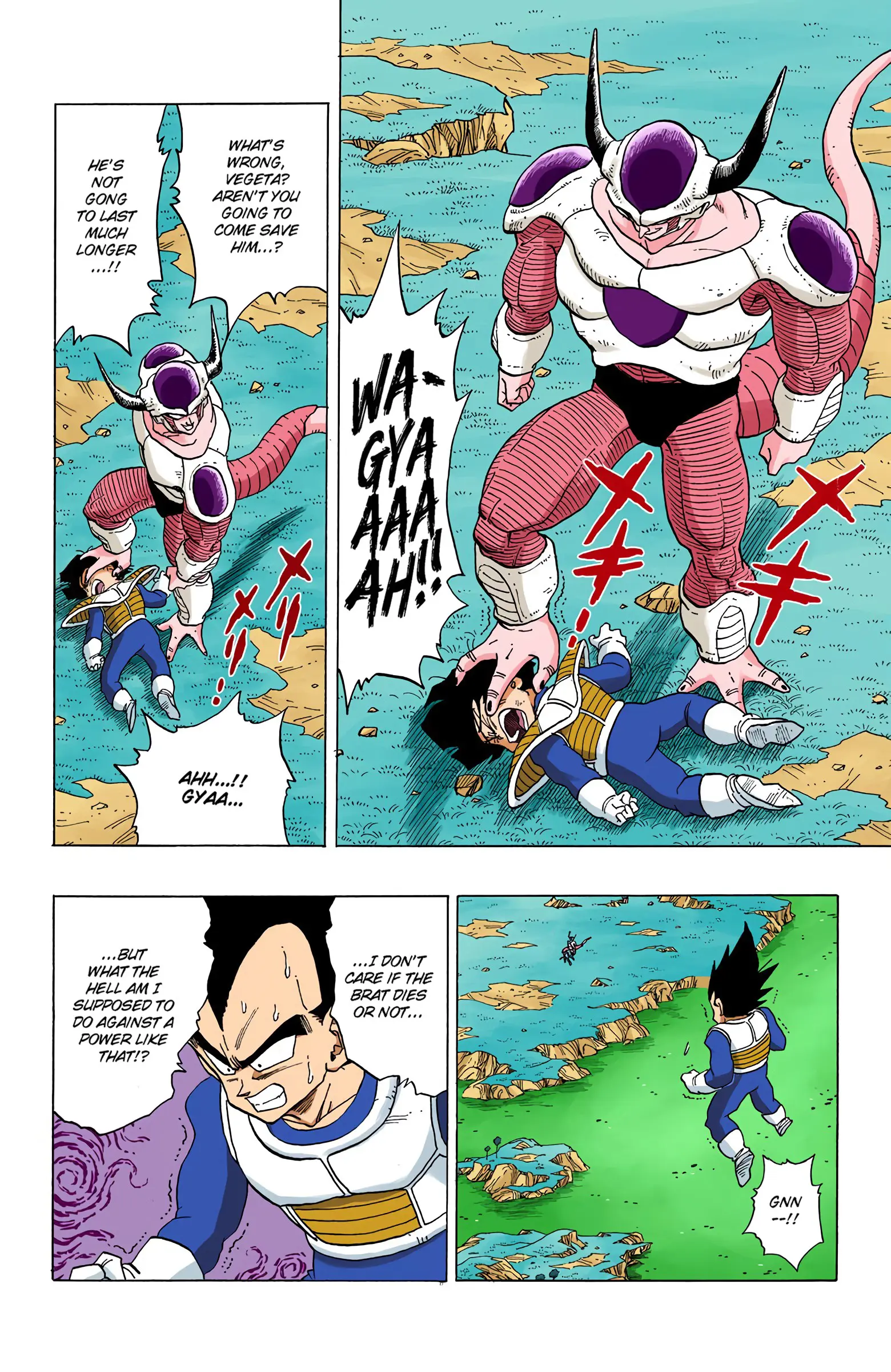 DBZ Frieza Saga Colored Manga, chapter 299, page 2