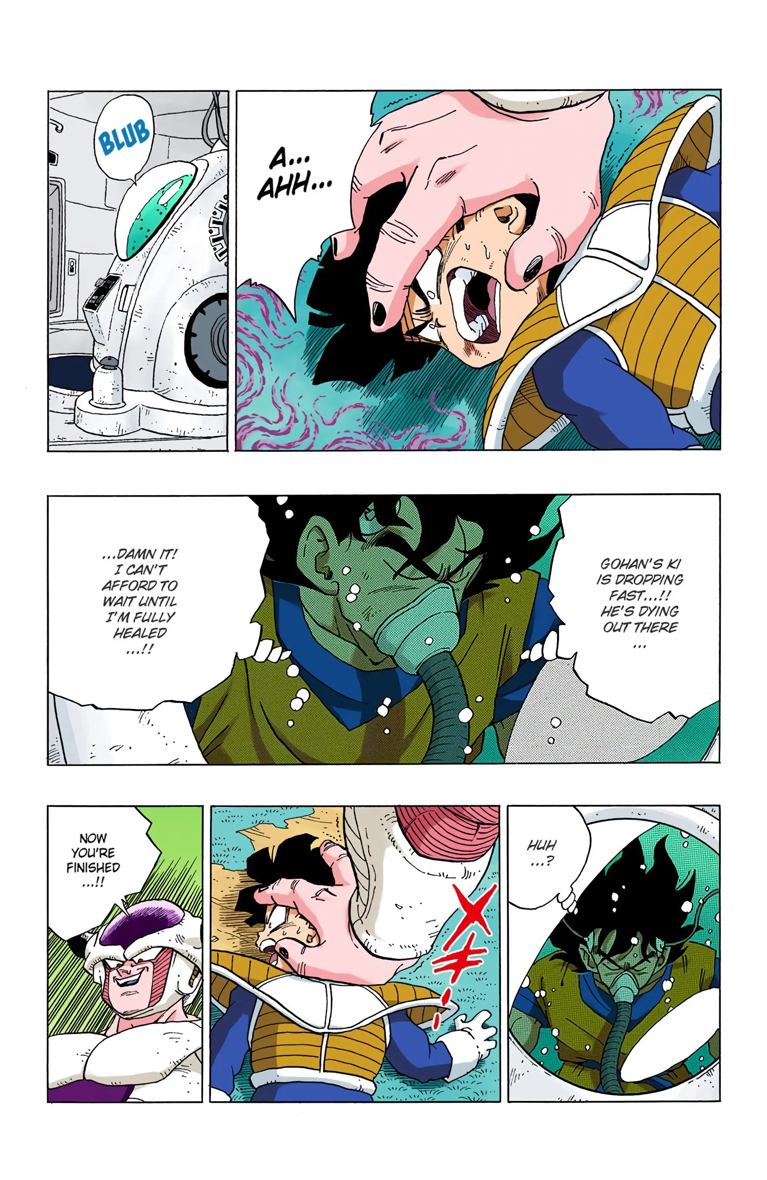 DBZ Frieza Saga Colored Manga, chapter 299, page 3