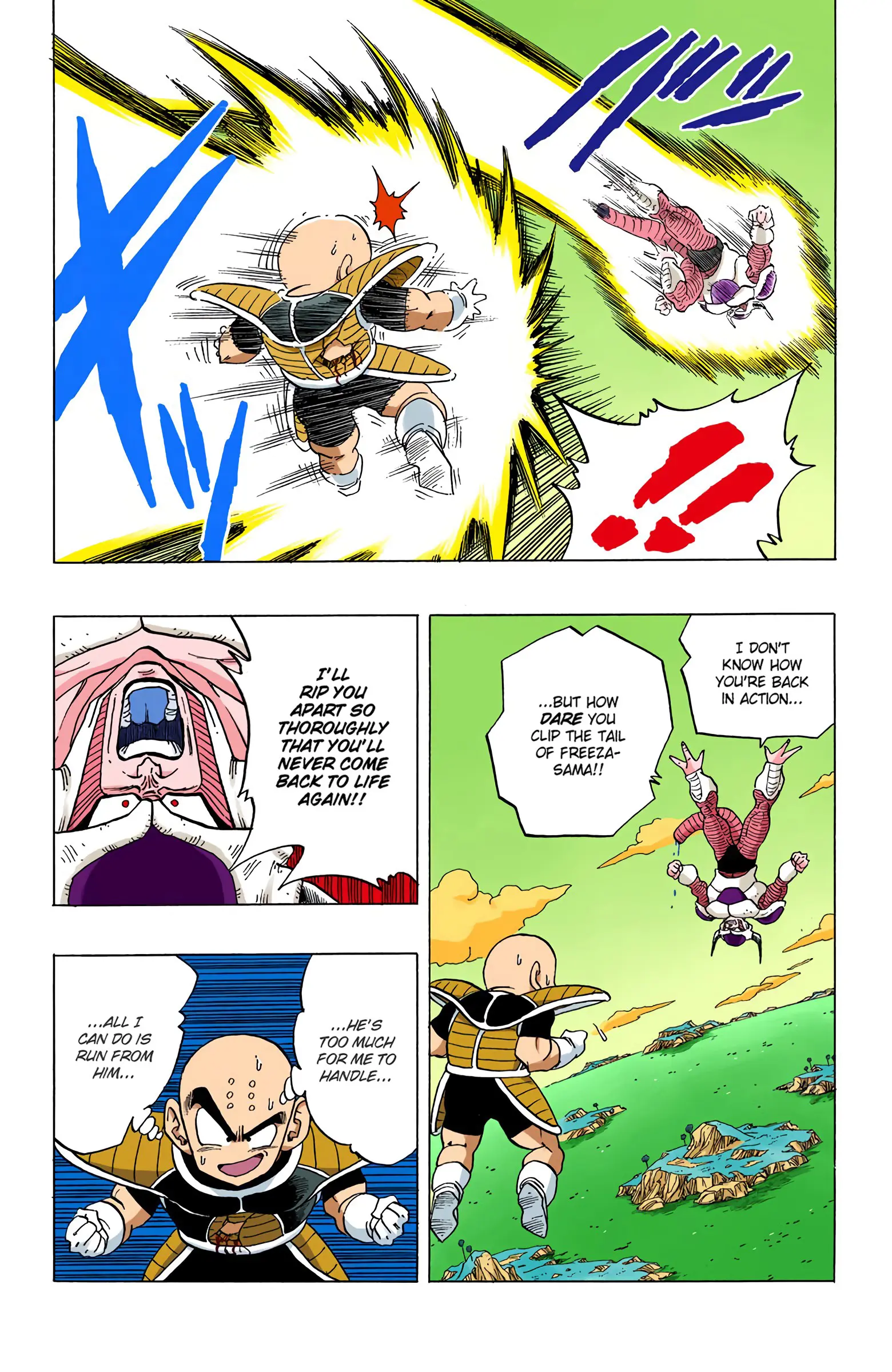DBZ Frieza Saga Colored Manga, chapter 299, page 9