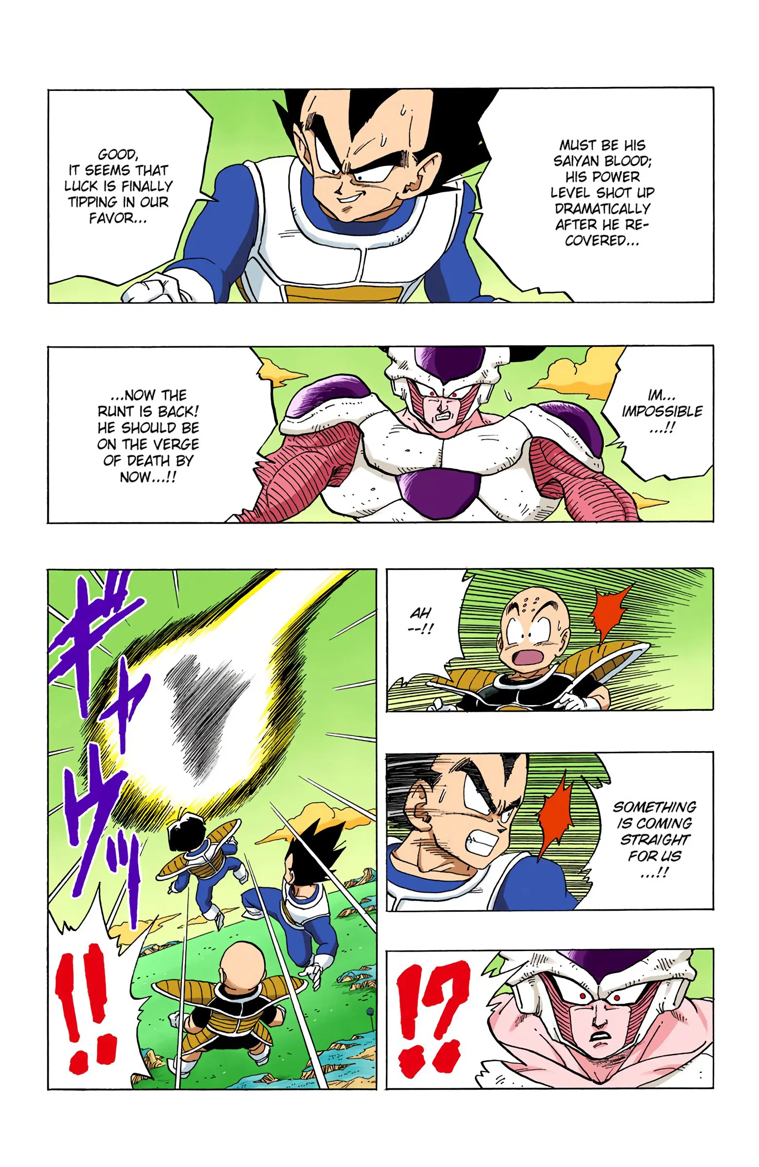 DBZ Frieza Saga Colored Manga, chapter 299, page 14