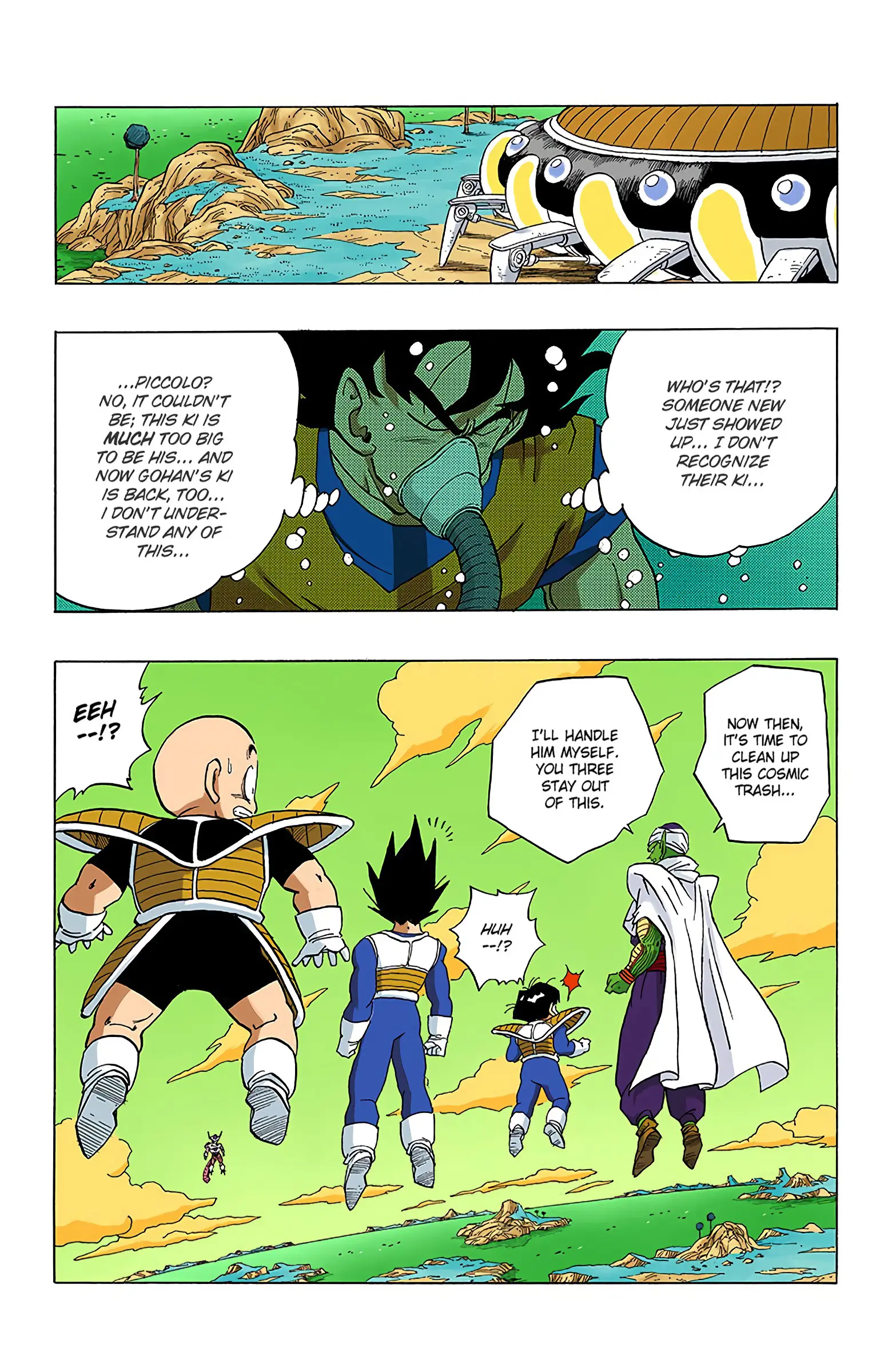 DBZ Frieza Saga Colored Manga, chapter 300, page 4