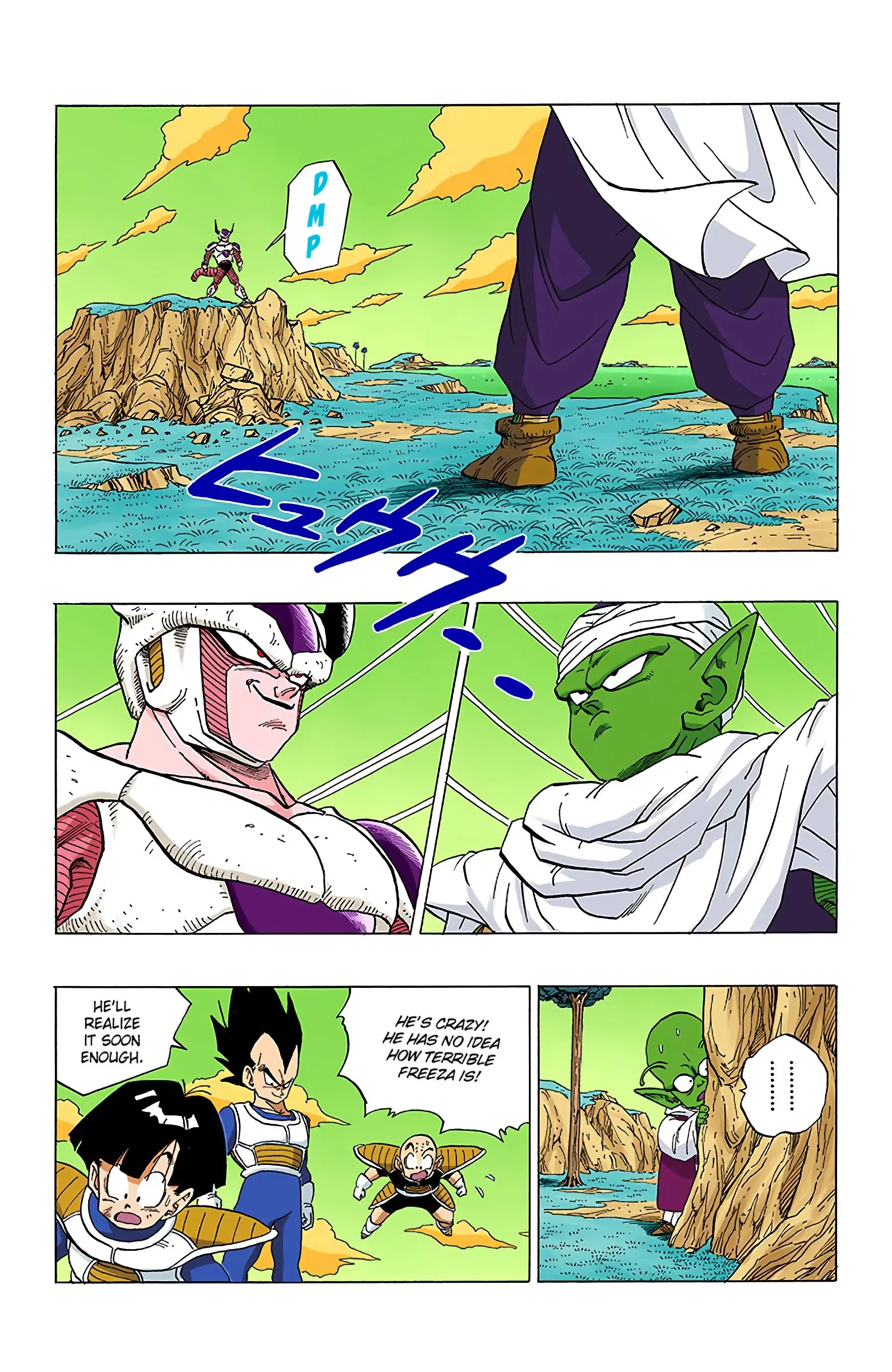DBZ Frieza Saga Colored Manga, chapter 300, page 6