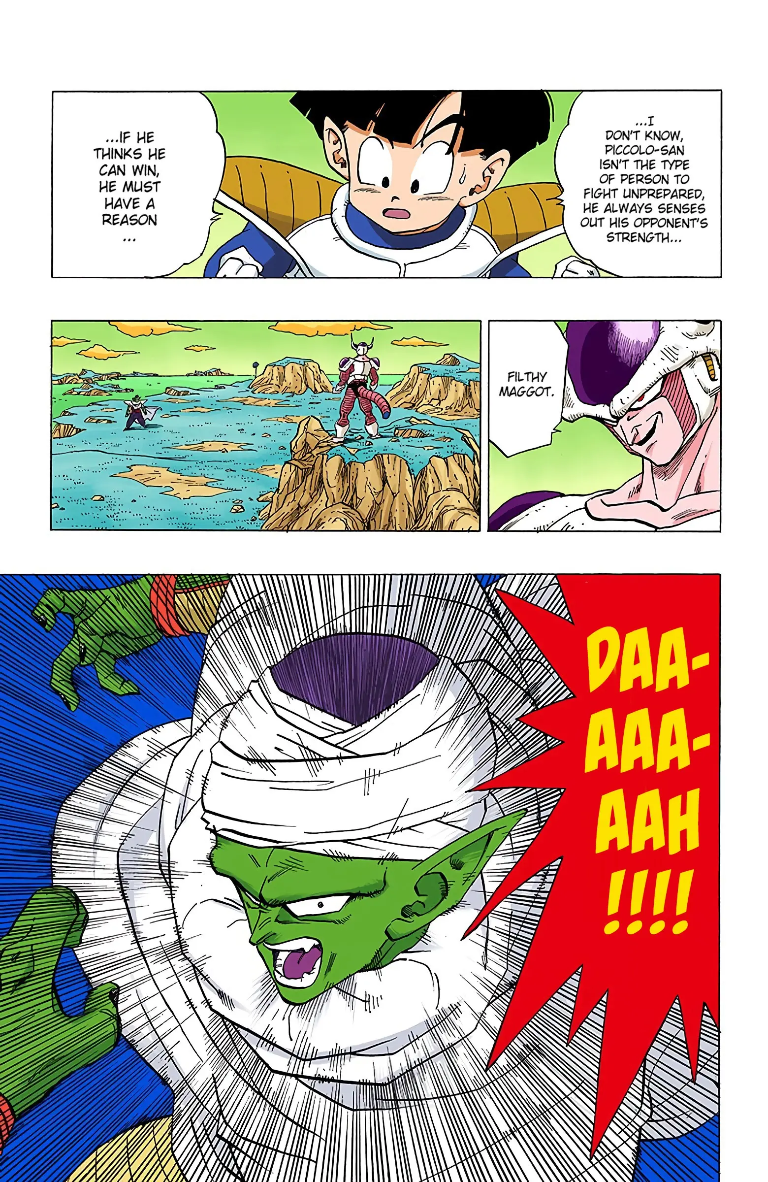 DBZ Frieza Saga Colored Manga, chapter 300, page 7