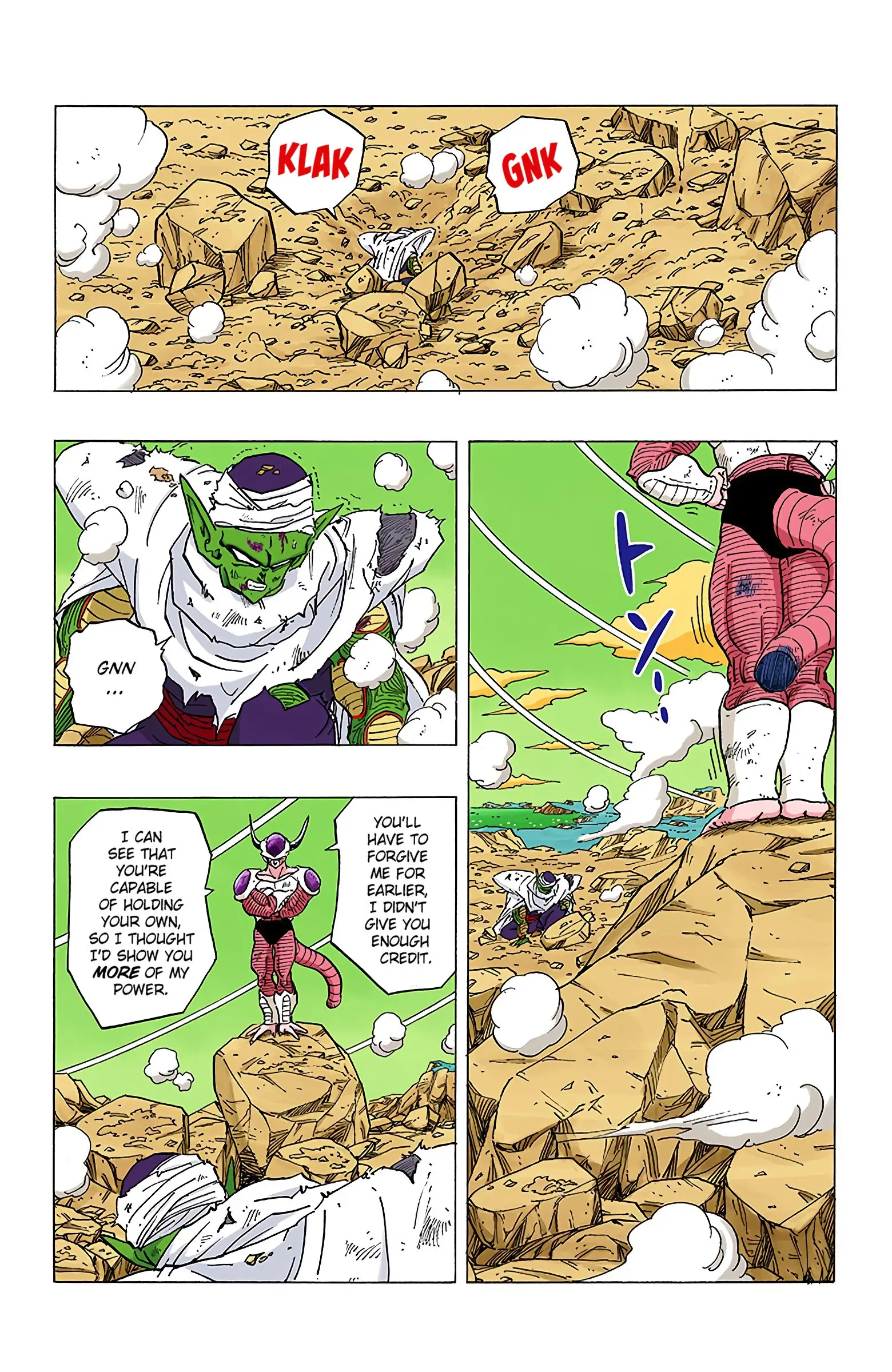 DBZ Frieza Saga Colored Manga, chapter 301, page 8