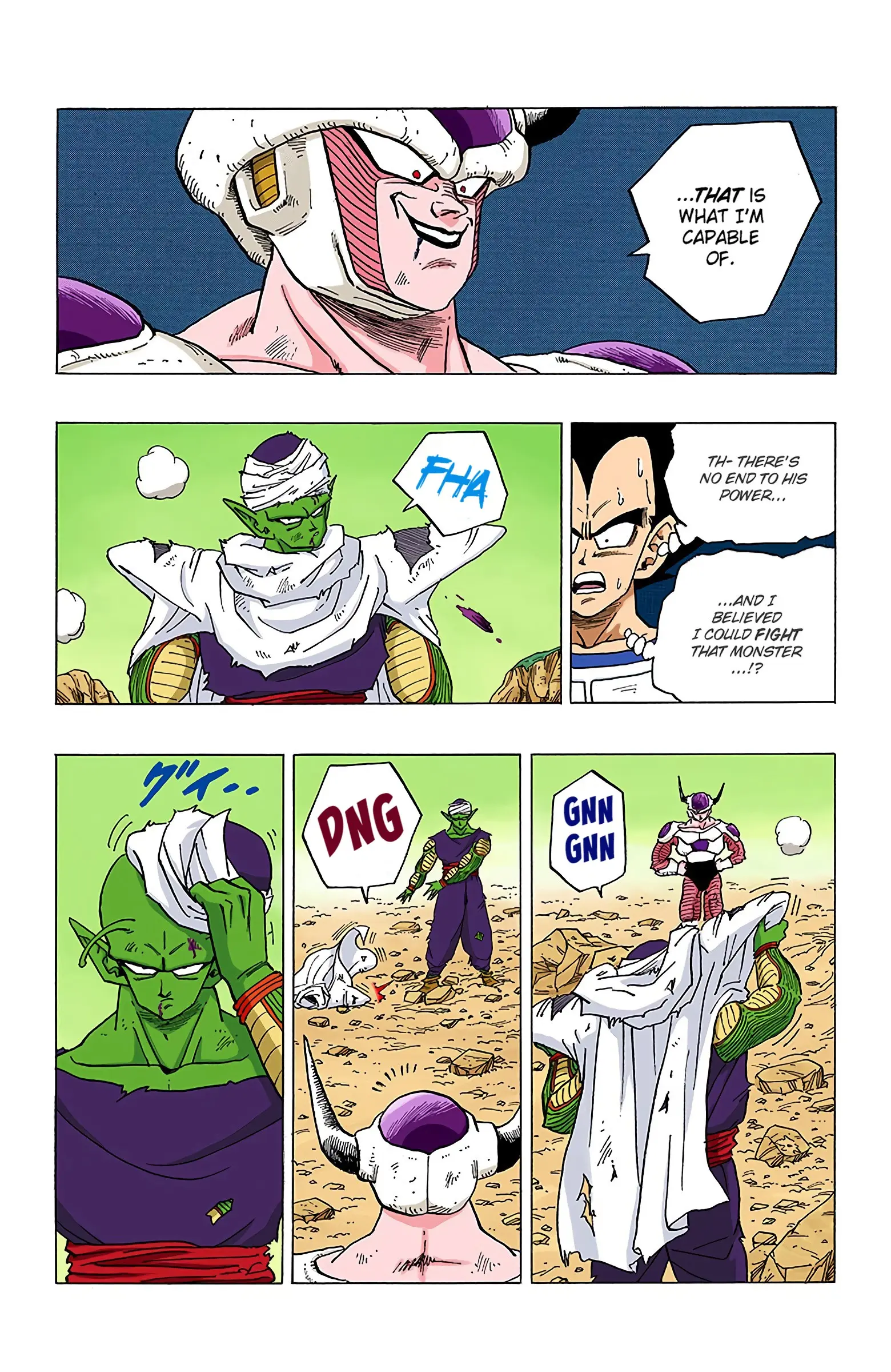 DBZ Frieza Saga Colored Manga, chapter 301, page 9