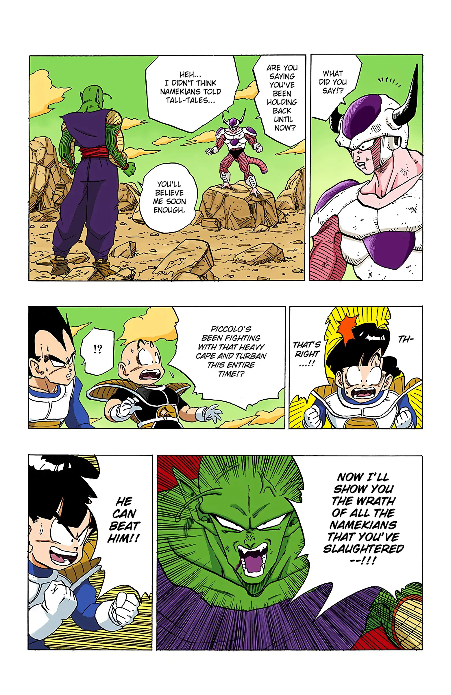 DBZ Frieza Saga Colored Manga, chapter 301, page 11