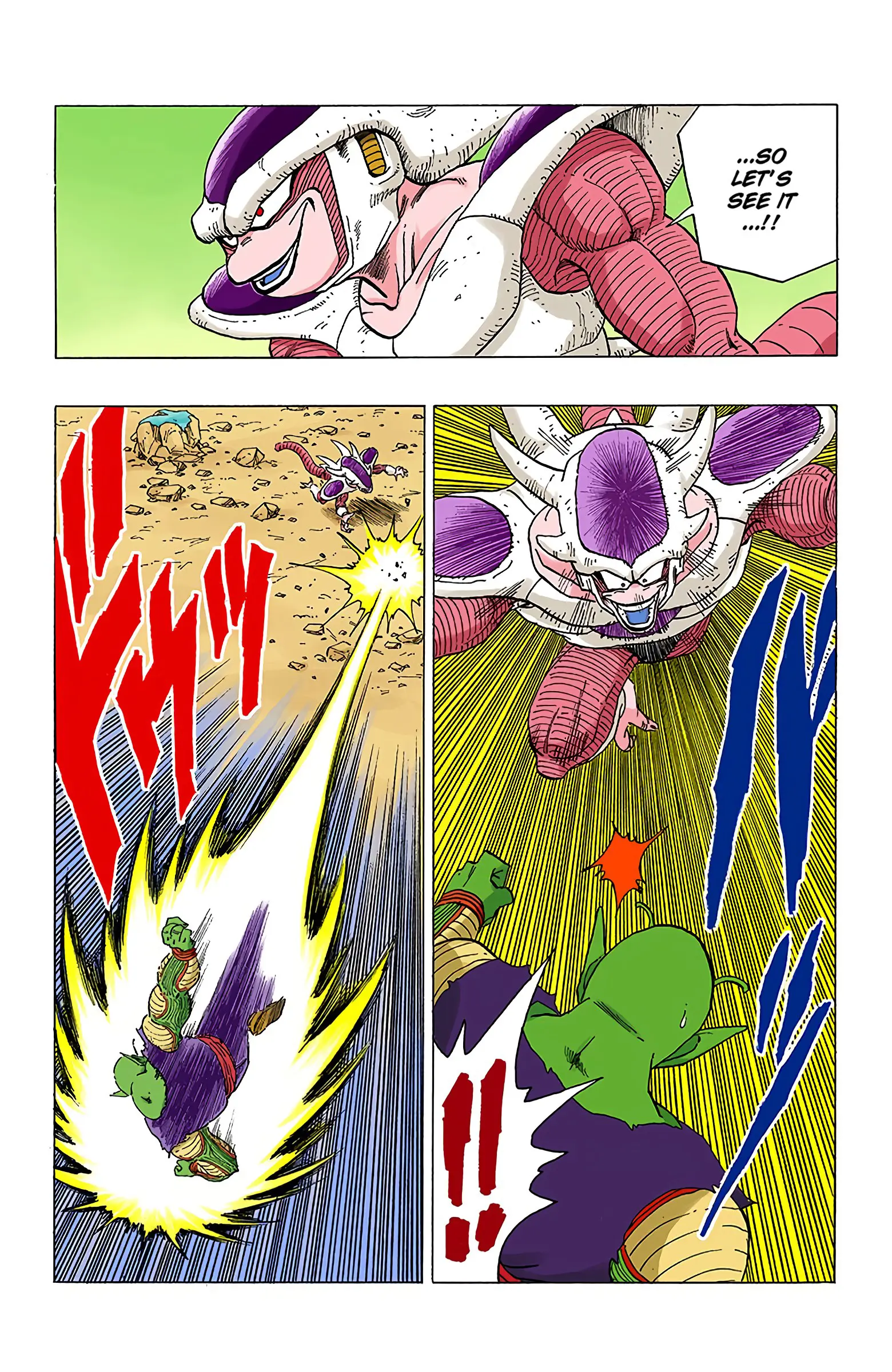 DBZ Frieza Saga Colored Manga, chapter 302, page 9