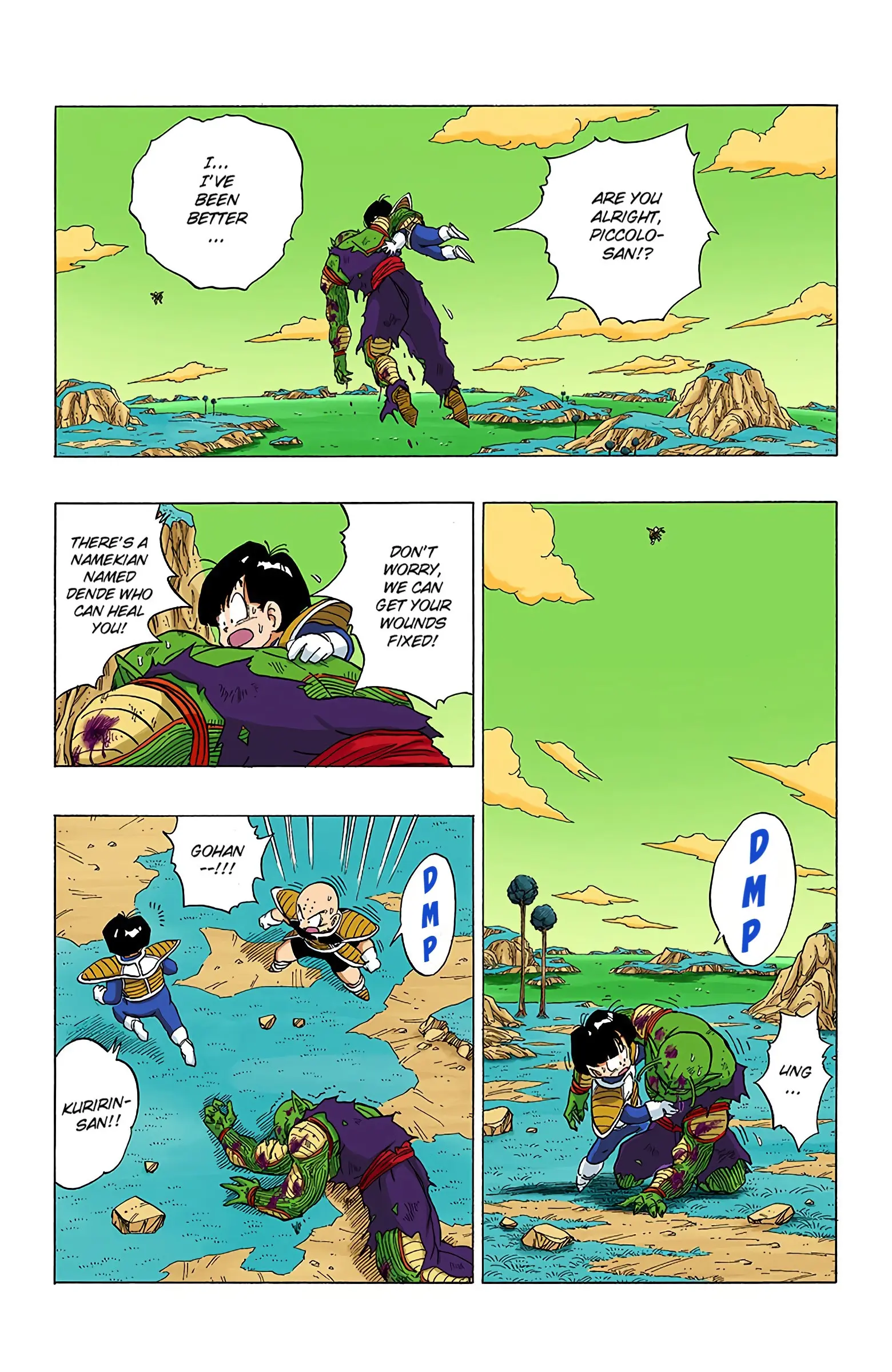 DBZ Frieza Saga Colored Manga, chapter 304, page 3
