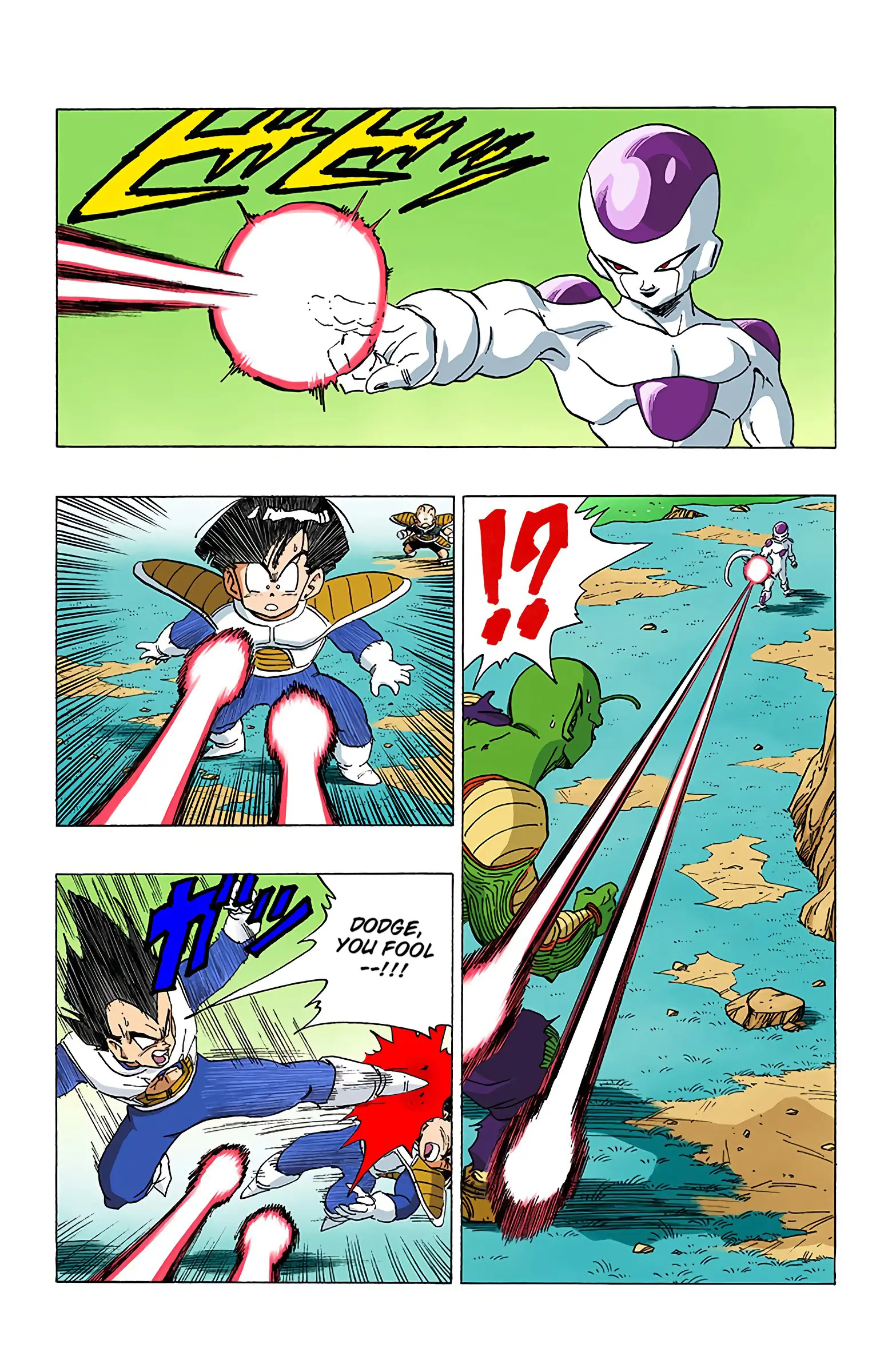 DBZ Frieza Saga Colored Manga, chapter 305, page 9