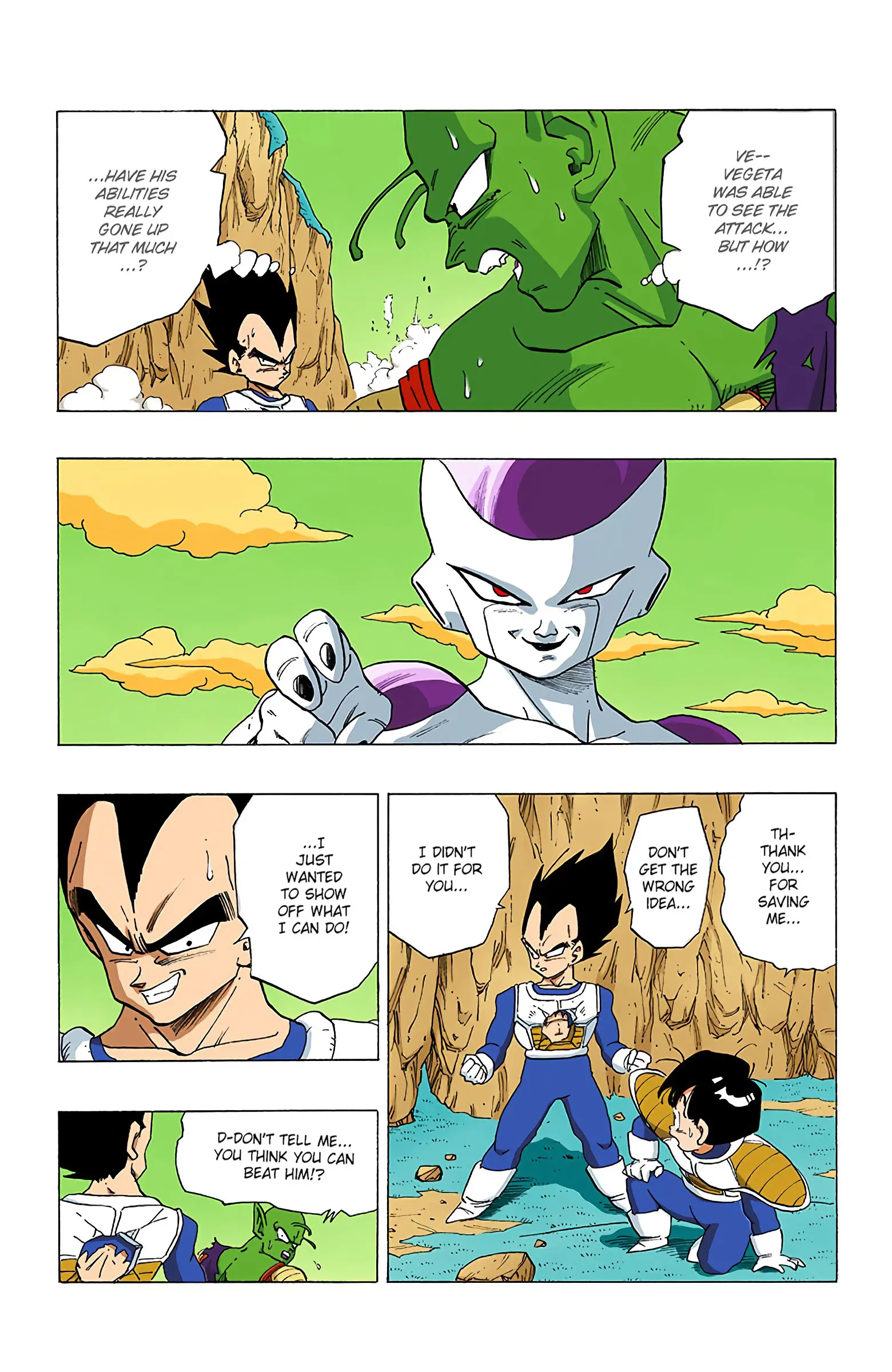 DBZ Frieza Saga Colored Manga, chapter 305, page 11