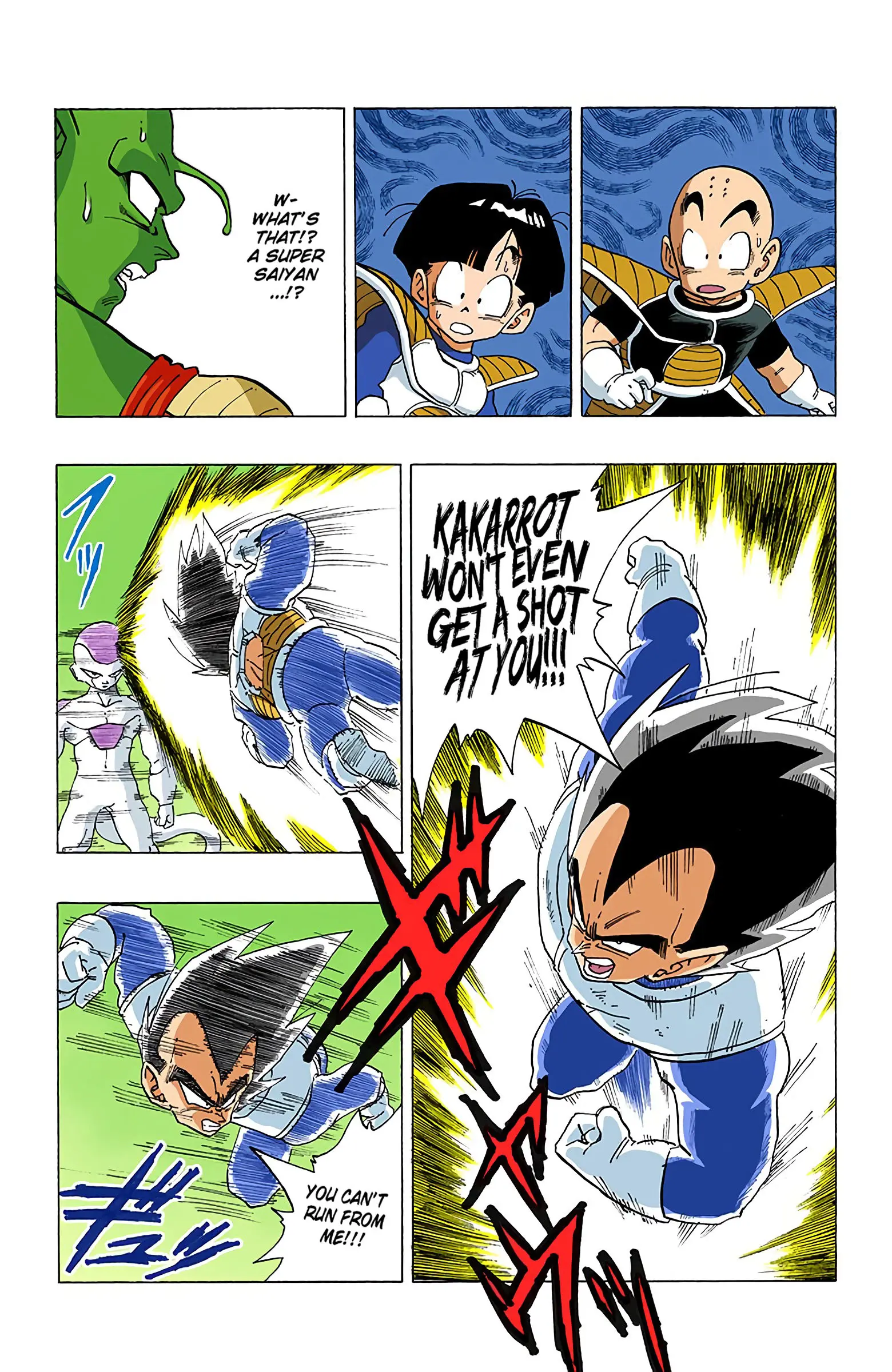 DBZ Frieza Saga Colored Manga, chapter 305, page 13
