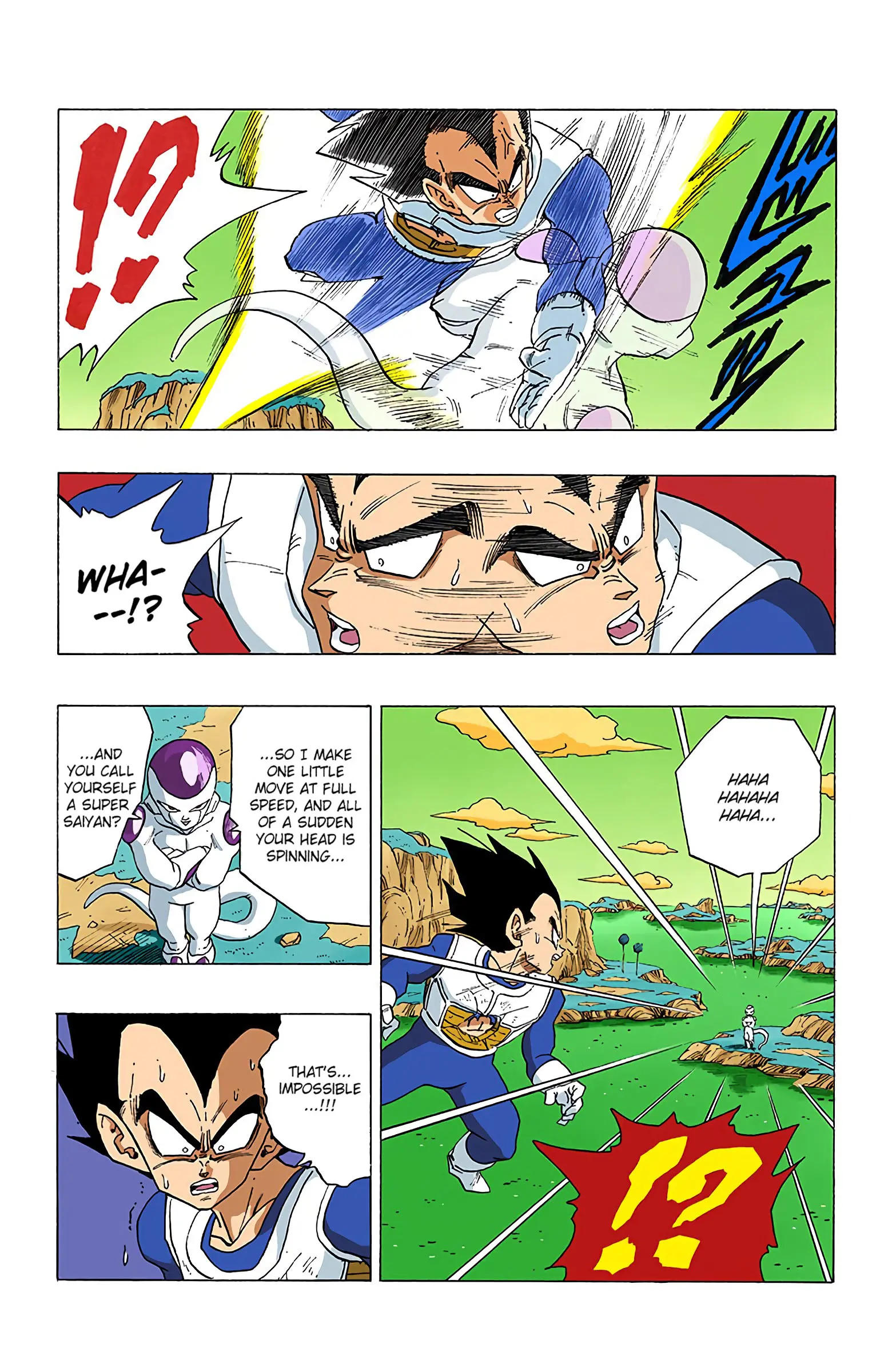 DBZ Frieza Saga Colored Manga, chapter 305, page 14