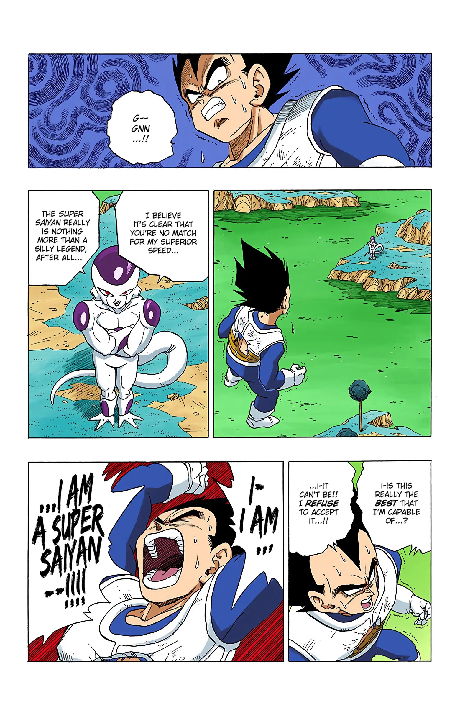 DBZ Frieza Saga Colored Manga, chapter 306, page 3
