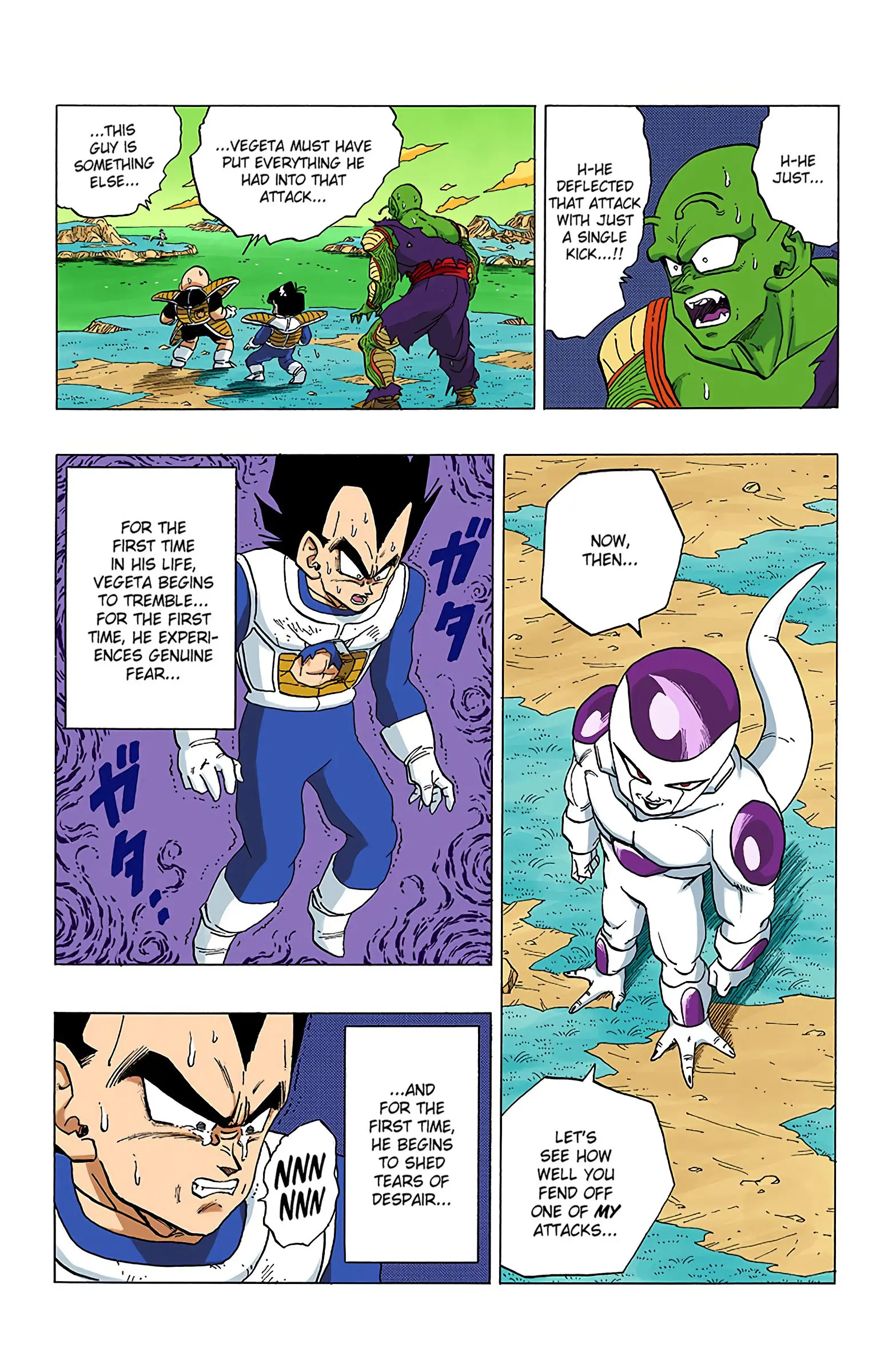 DBZ Frieza Saga Colored Manga, chapter 306, page 7
