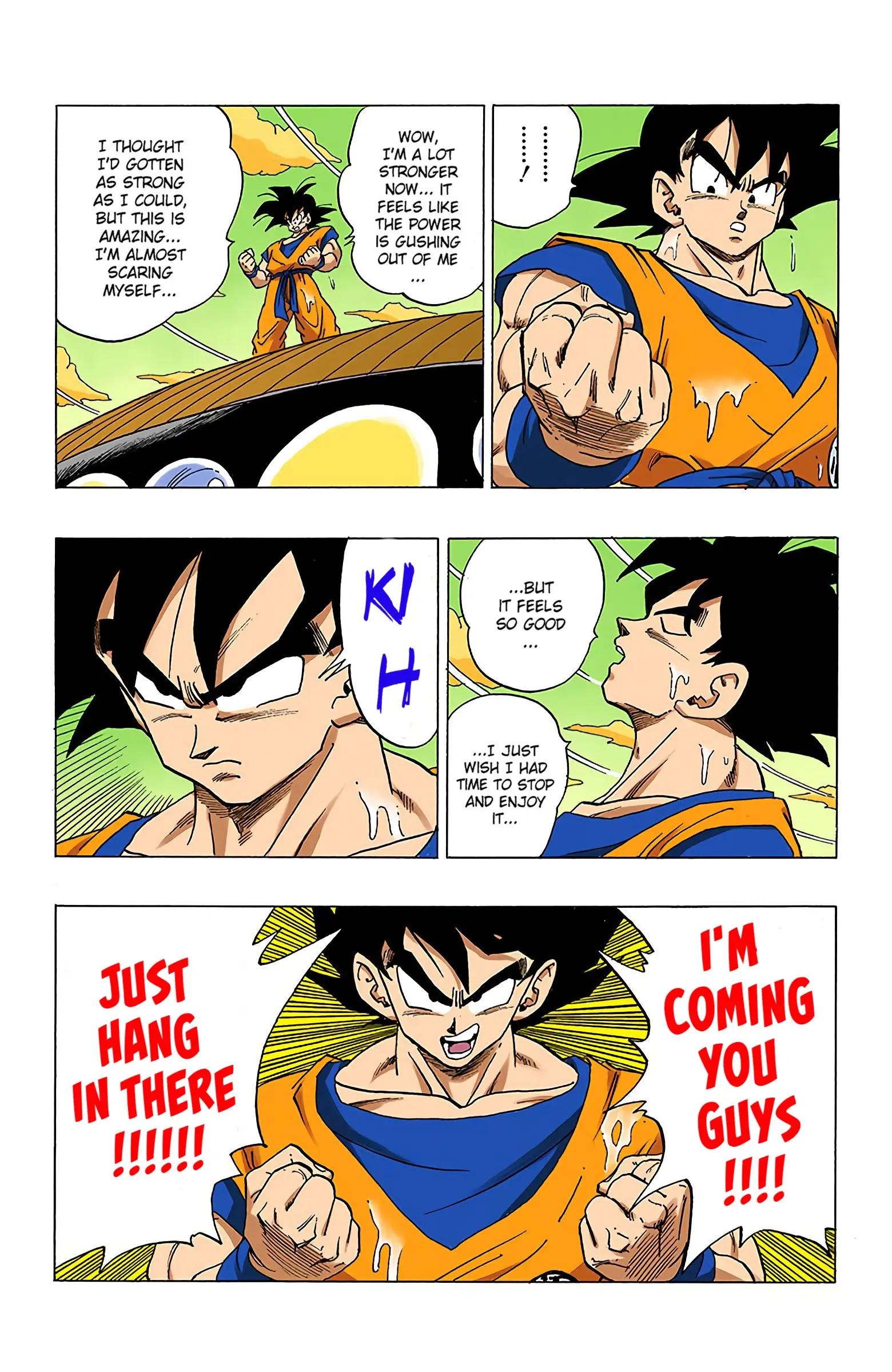 DBZ Frieza Saga Colored Manga, chapter 306, page 14
