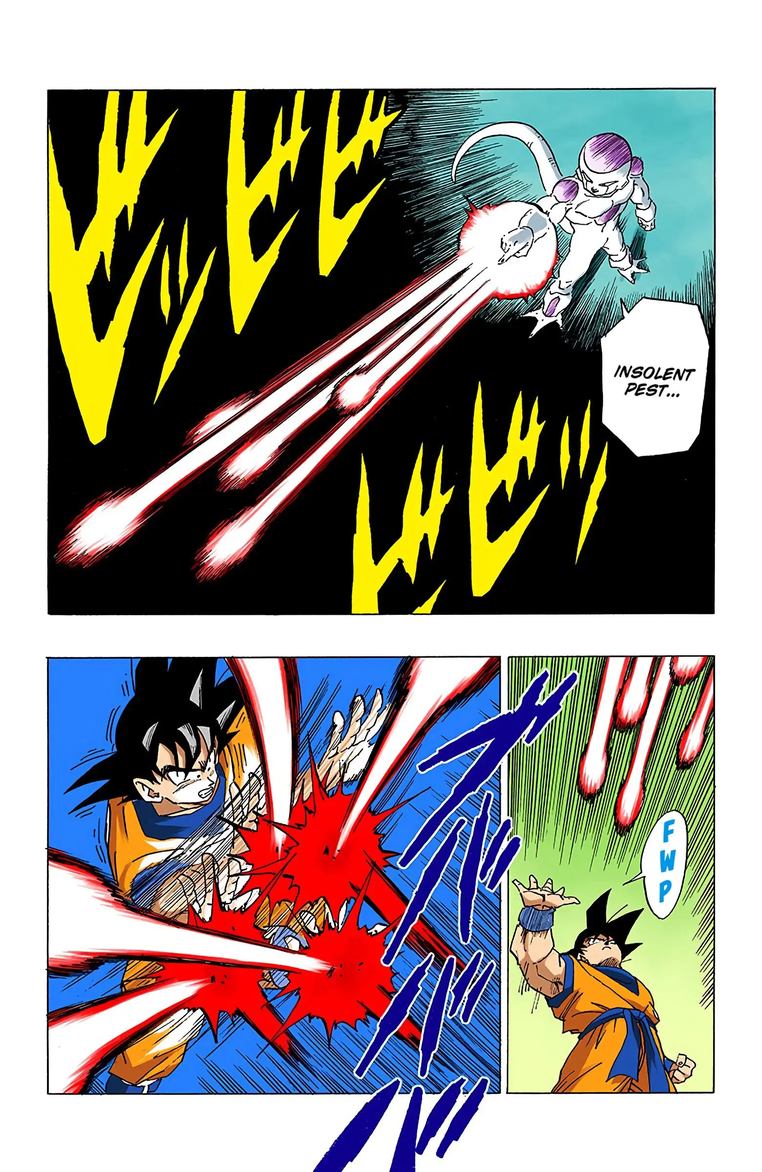 DBZ Frieza Saga Colored Manga, chapter 307, page 12