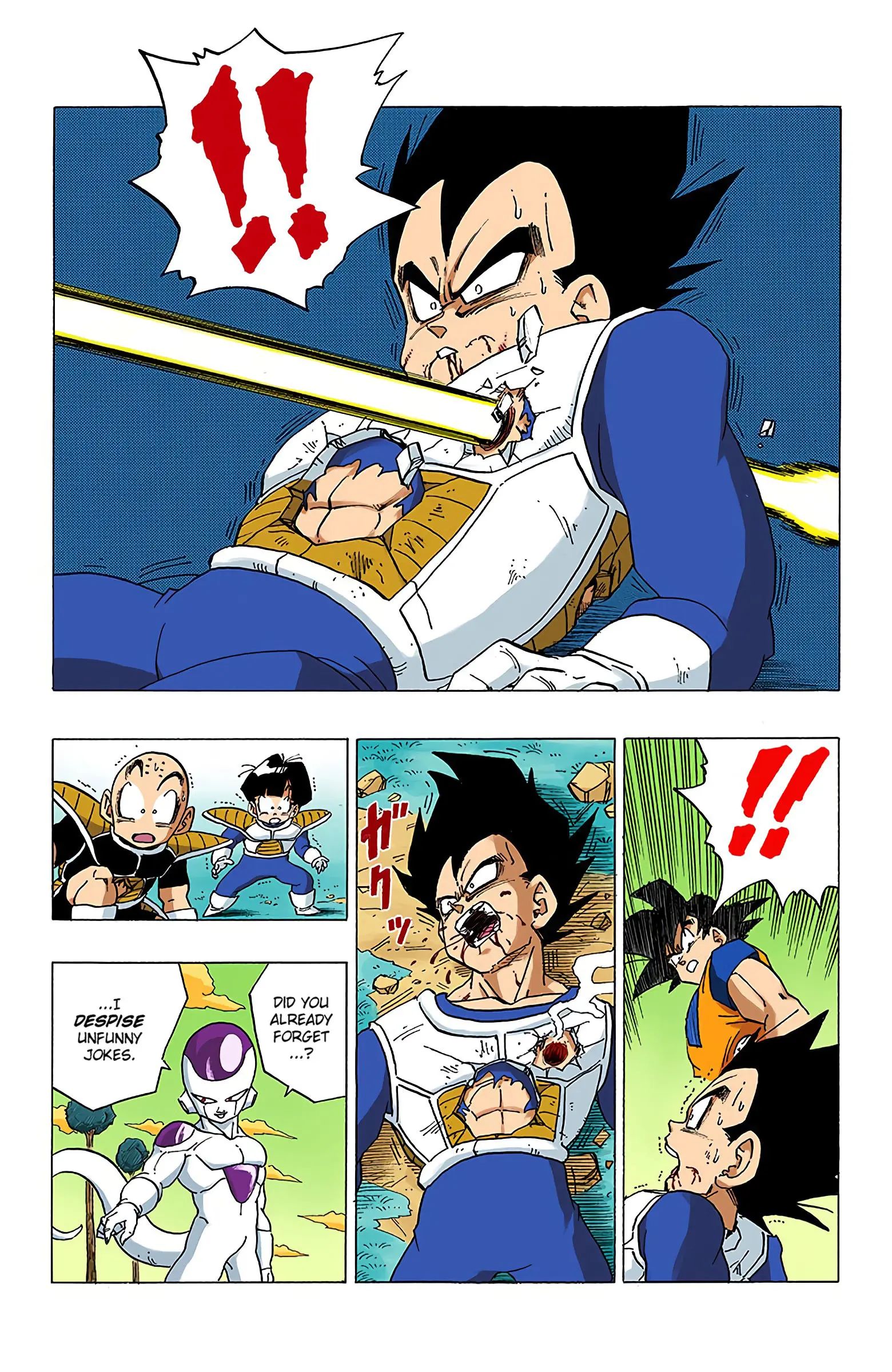 DBZ Frieza Saga Colored Manga, chapter 307, page 15