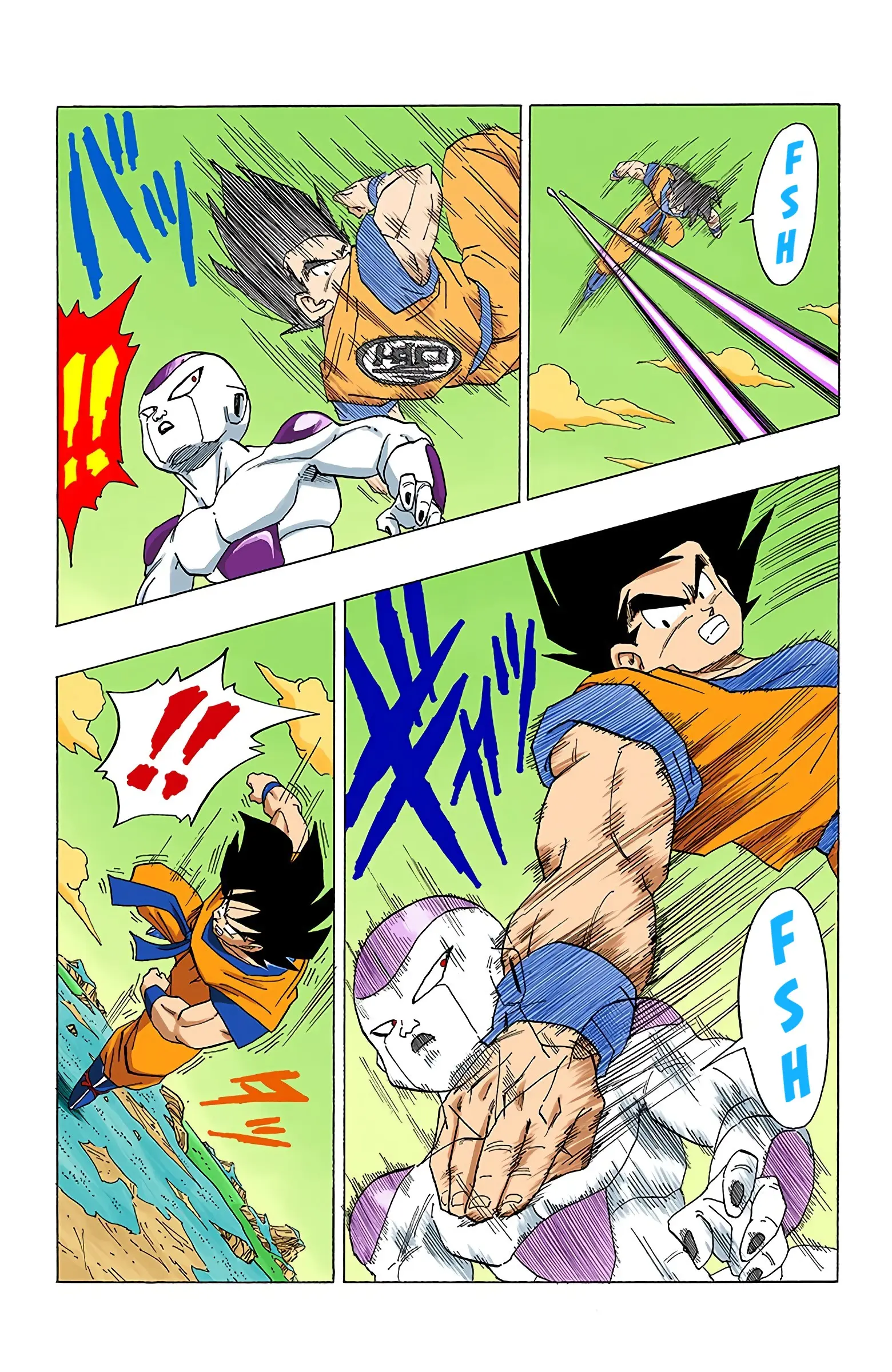 DBZ Frieza Saga Colored Manga, chapter 308, page 12