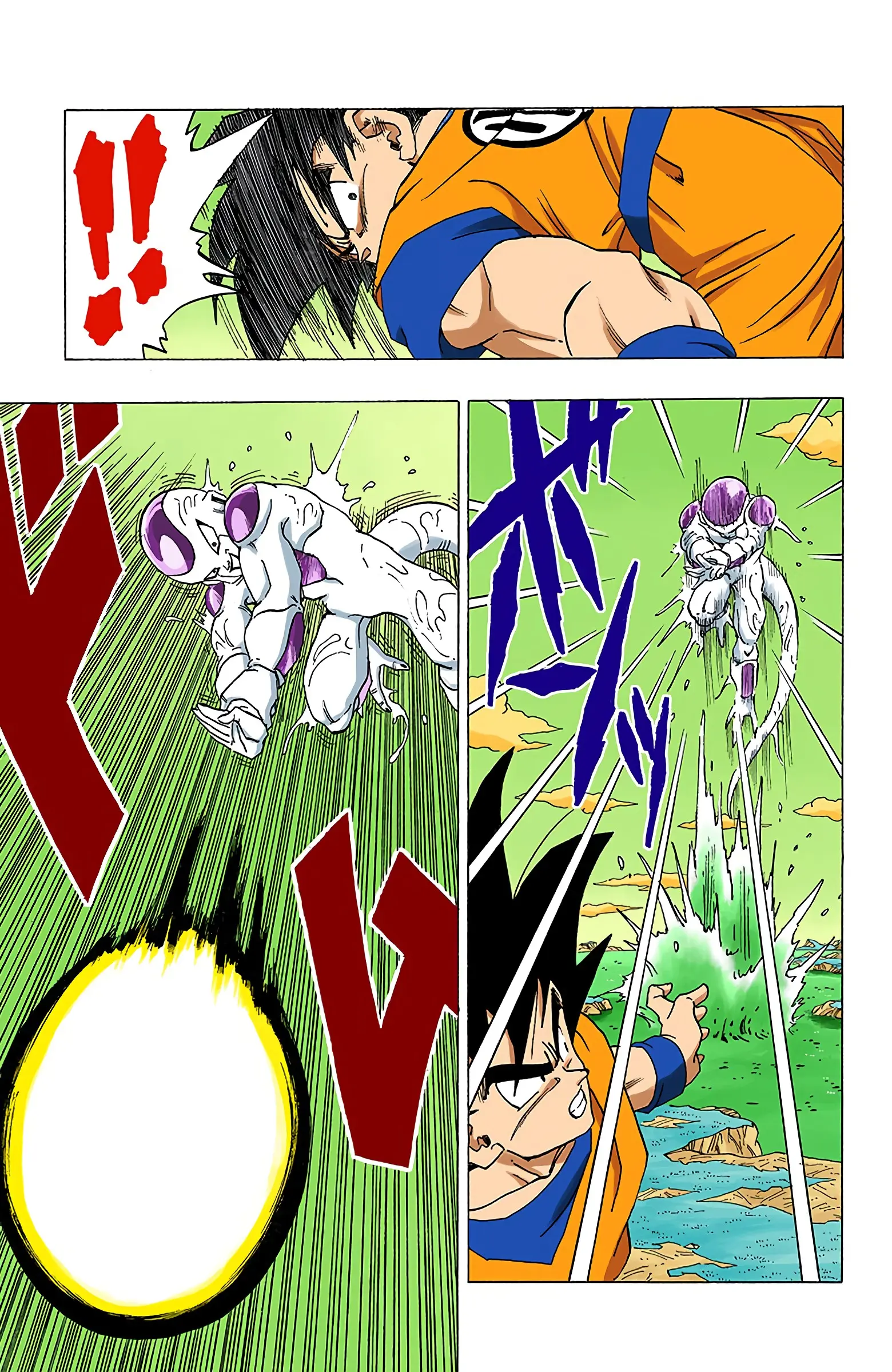 DBZ Frieza Saga Colored Manga, chapter 308, page 13