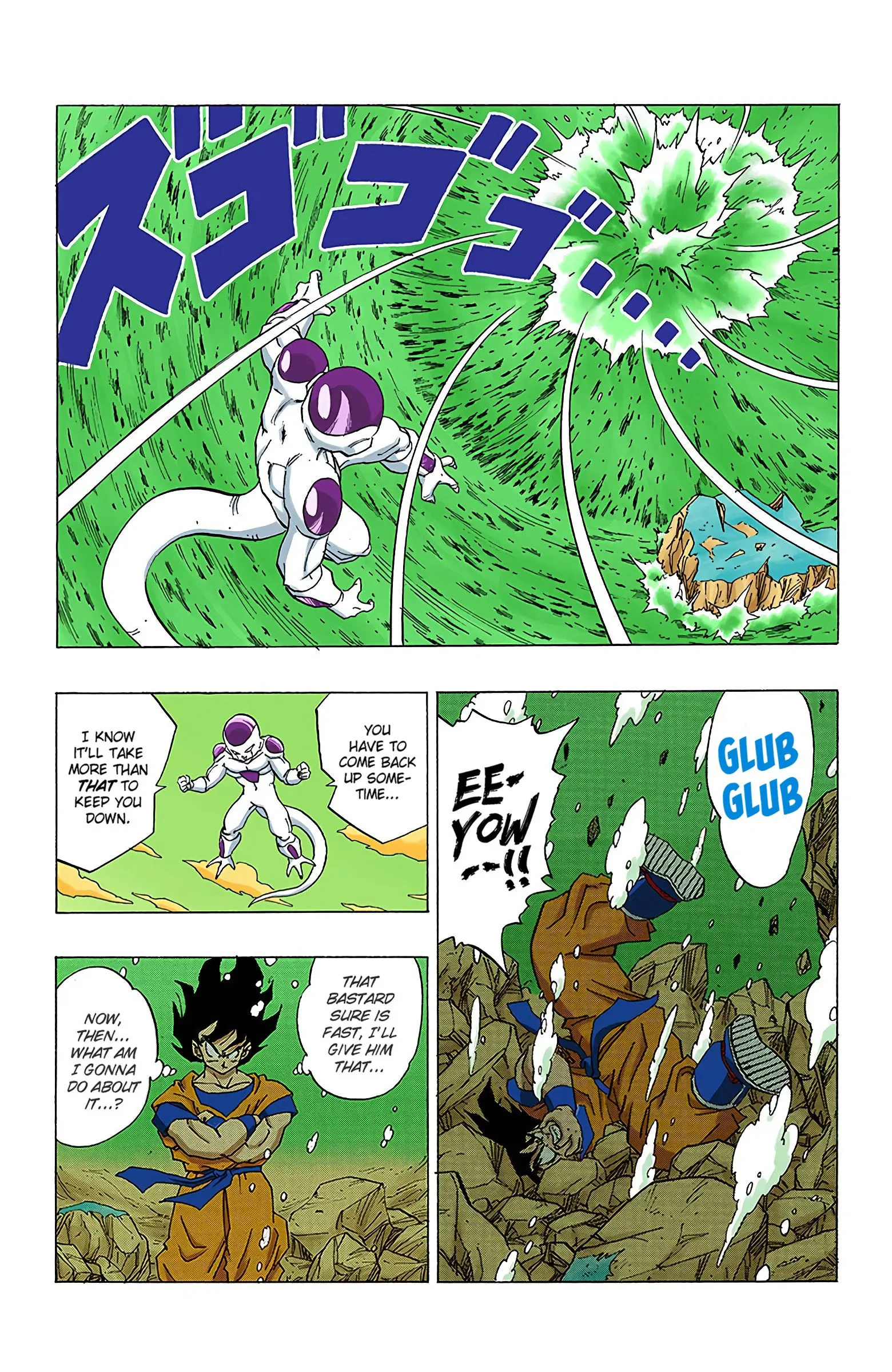 DBZ Frieza Saga Colored Manga, chapter 309, page 9