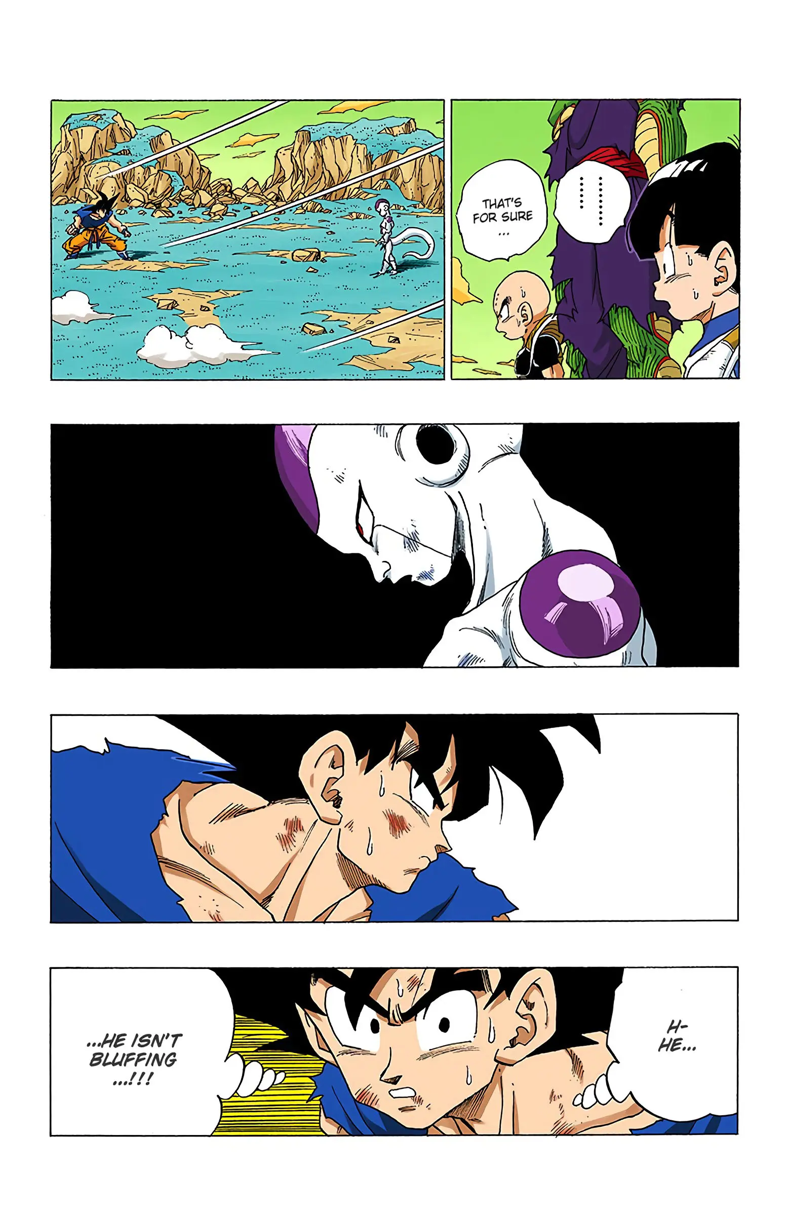 DBZ Frieza Saga Colored Manga, chapter 312, page 6
