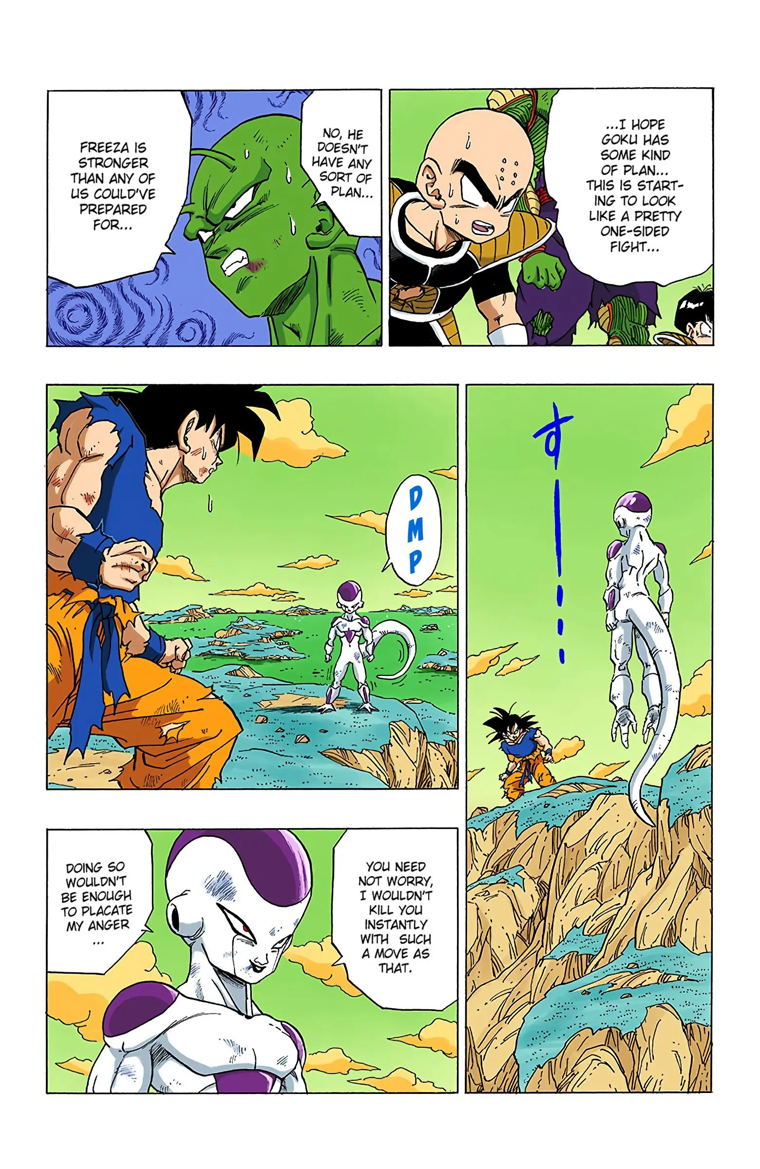 DBZ Frieza Saga Colored Manga, chapter 313, page 7