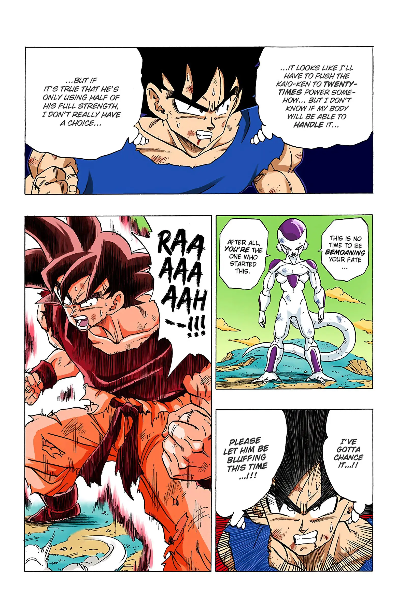 DBZ Frieza Saga Colored Manga, chapter 313, page 9