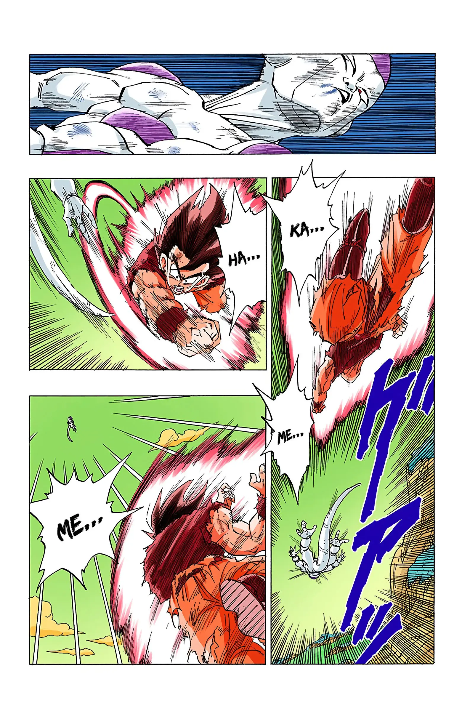 DBZ Frieza Saga Colored Manga, chapter 313, page 12
