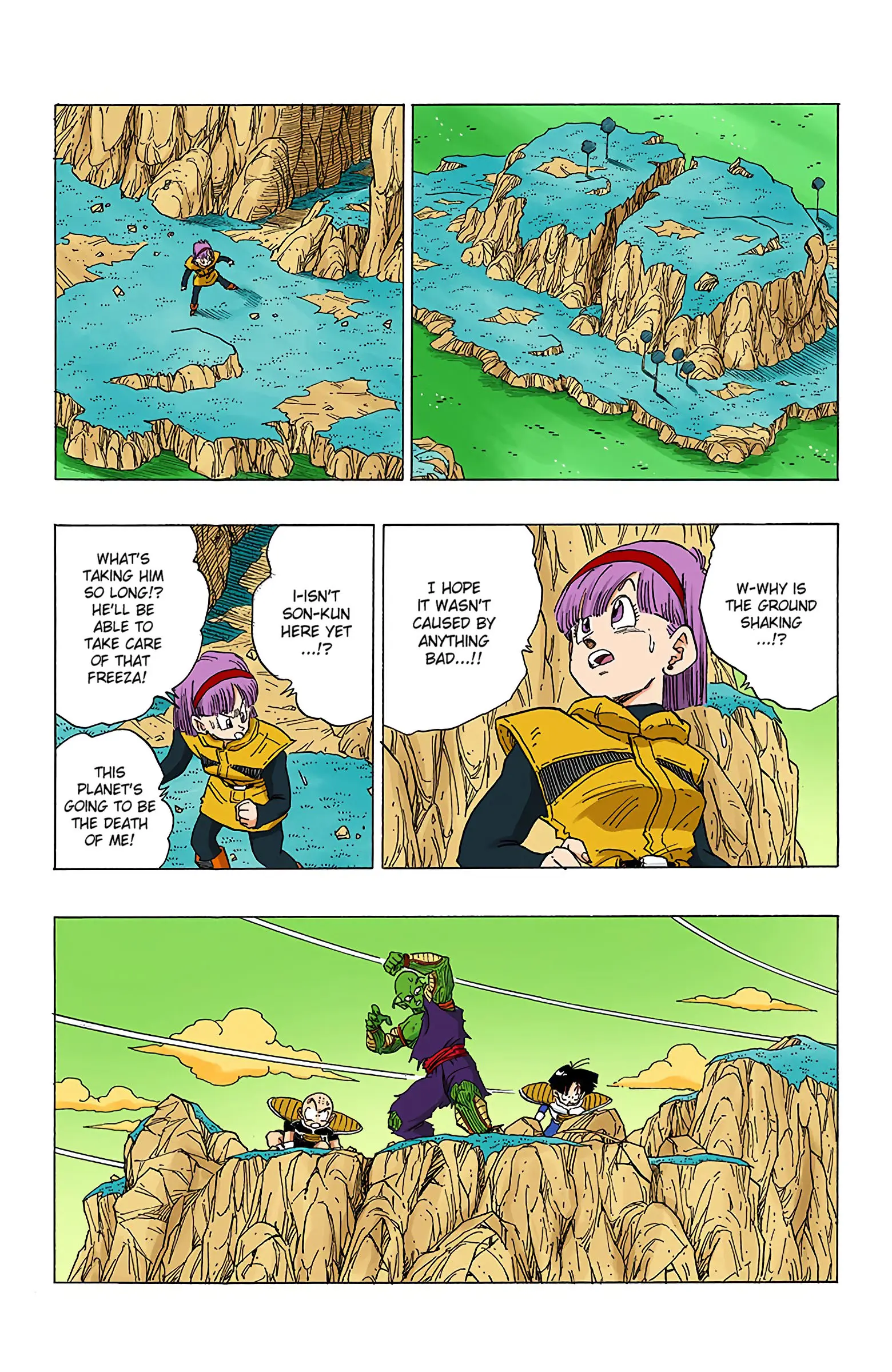 DBZ Frieza Saga Colored Manga, chapter 314, page 3